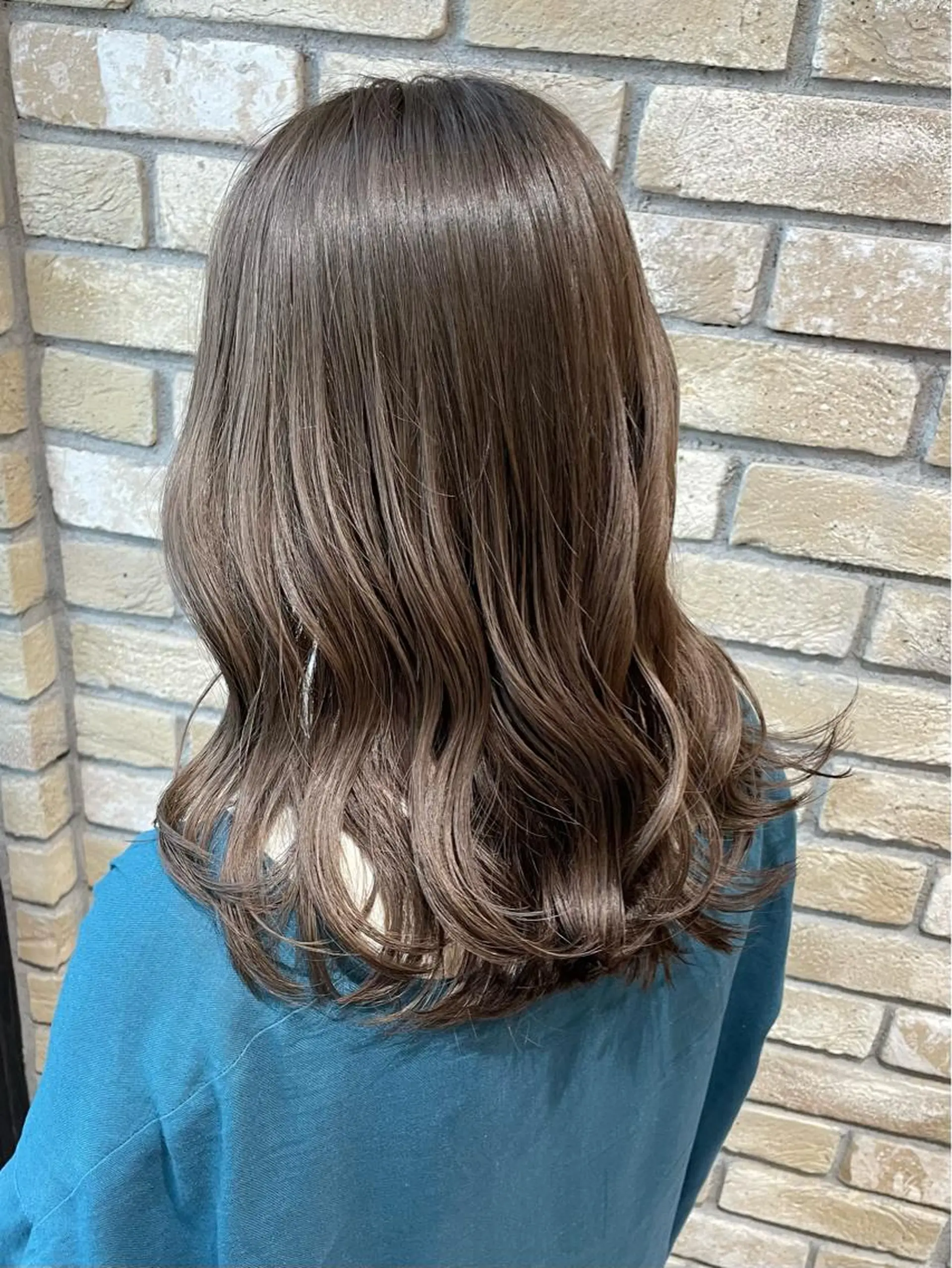 ミディアム 🌟透明感カラー 🌟松岡勇輝のヘアスタイル