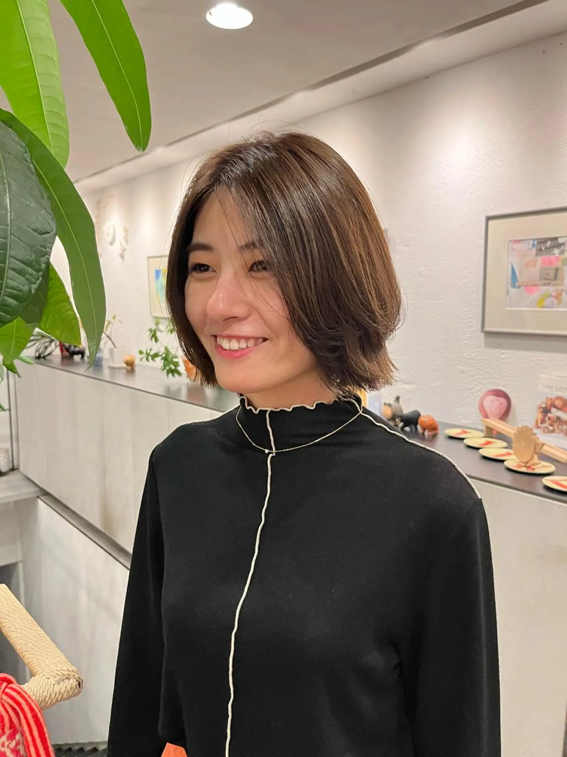 ショート カラー ベージュ/グレージュ 恵比寿/丸山陽平のヘアスタイル