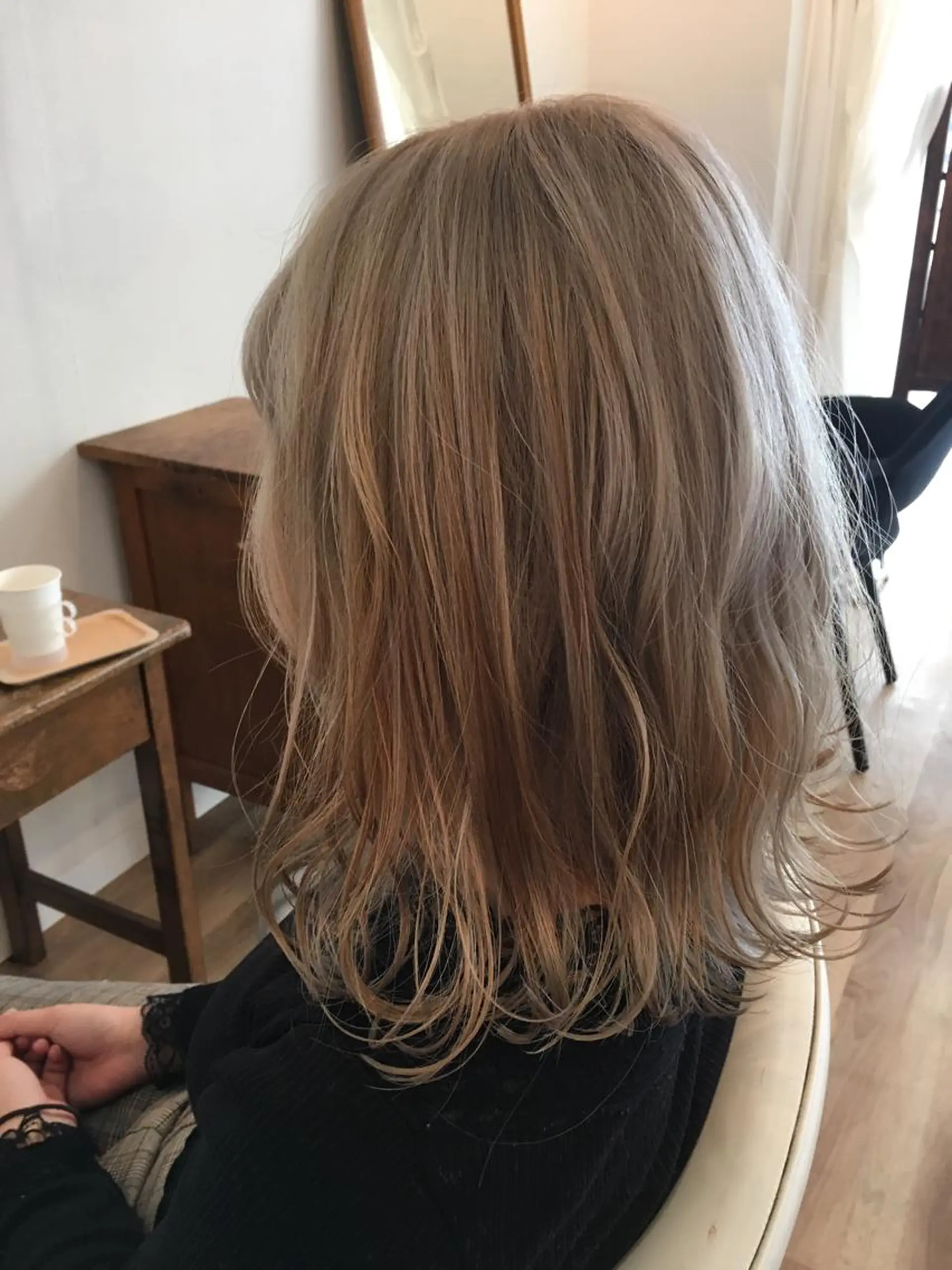 セミロング カット ヘアカラー トリートメント HAIR SALONgenie (ヘアーサロンジーニー)所属・嶋崎 啓人のヘアスタイル