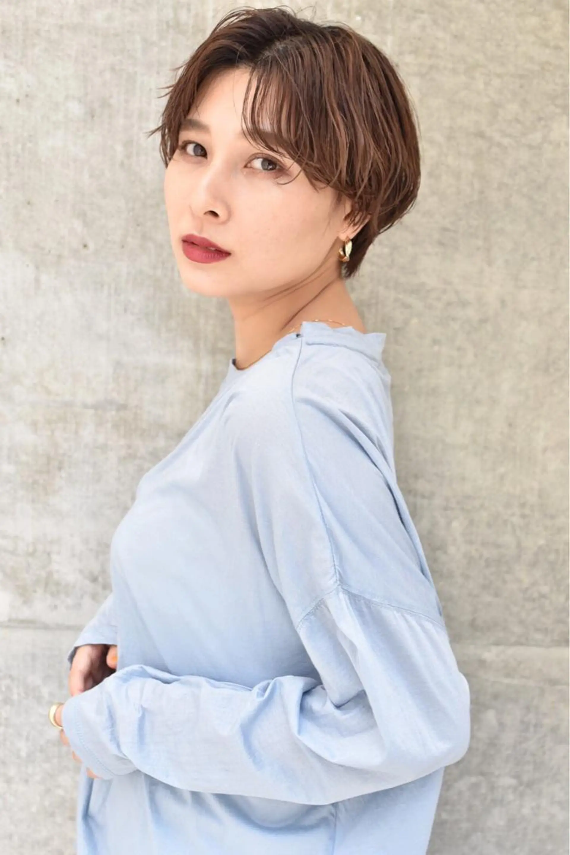 ショート メンズ特化美容師 ハスイルイのヘアスタイル