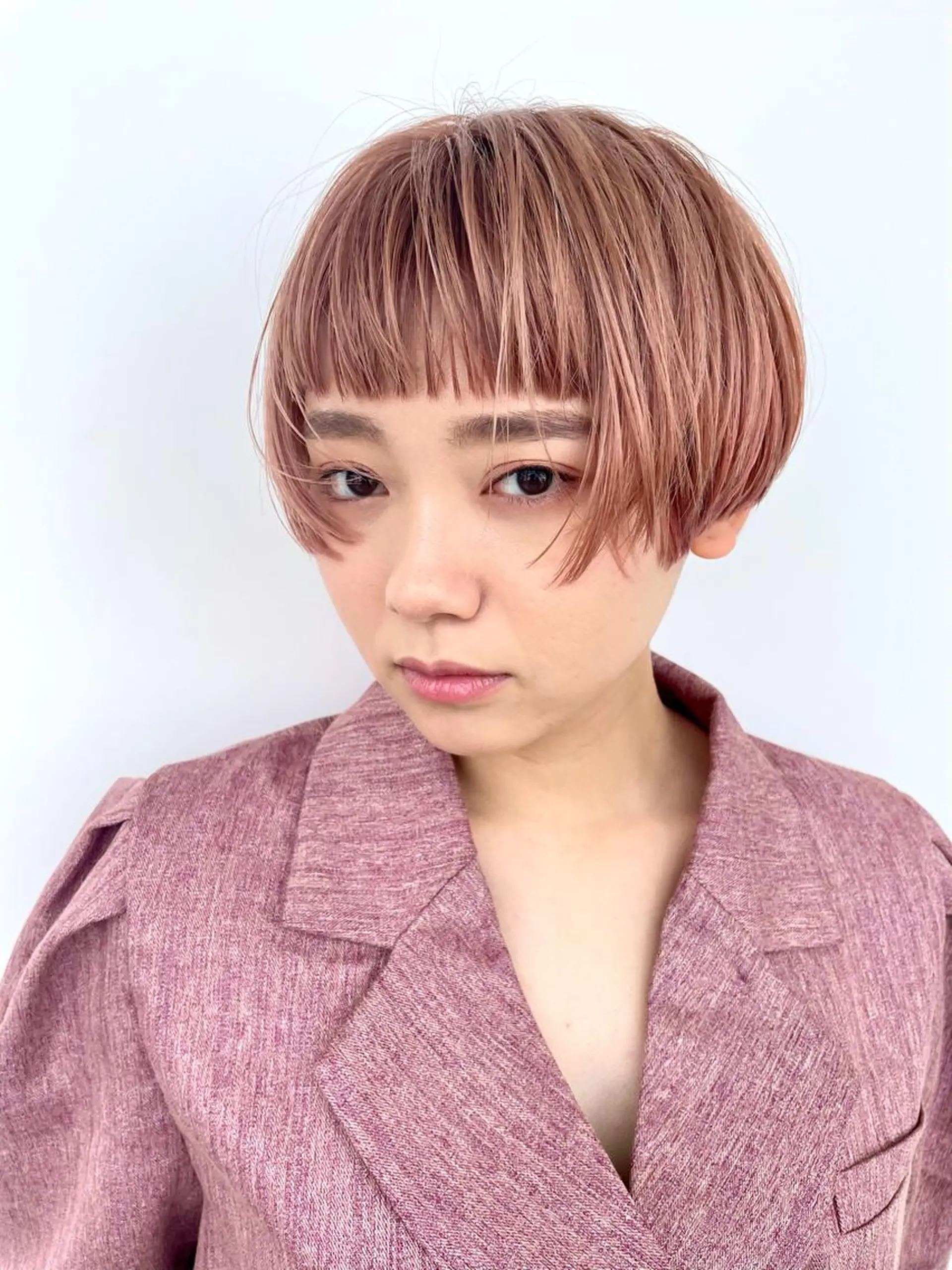 ショート 錦 茉李のヘアスタイル