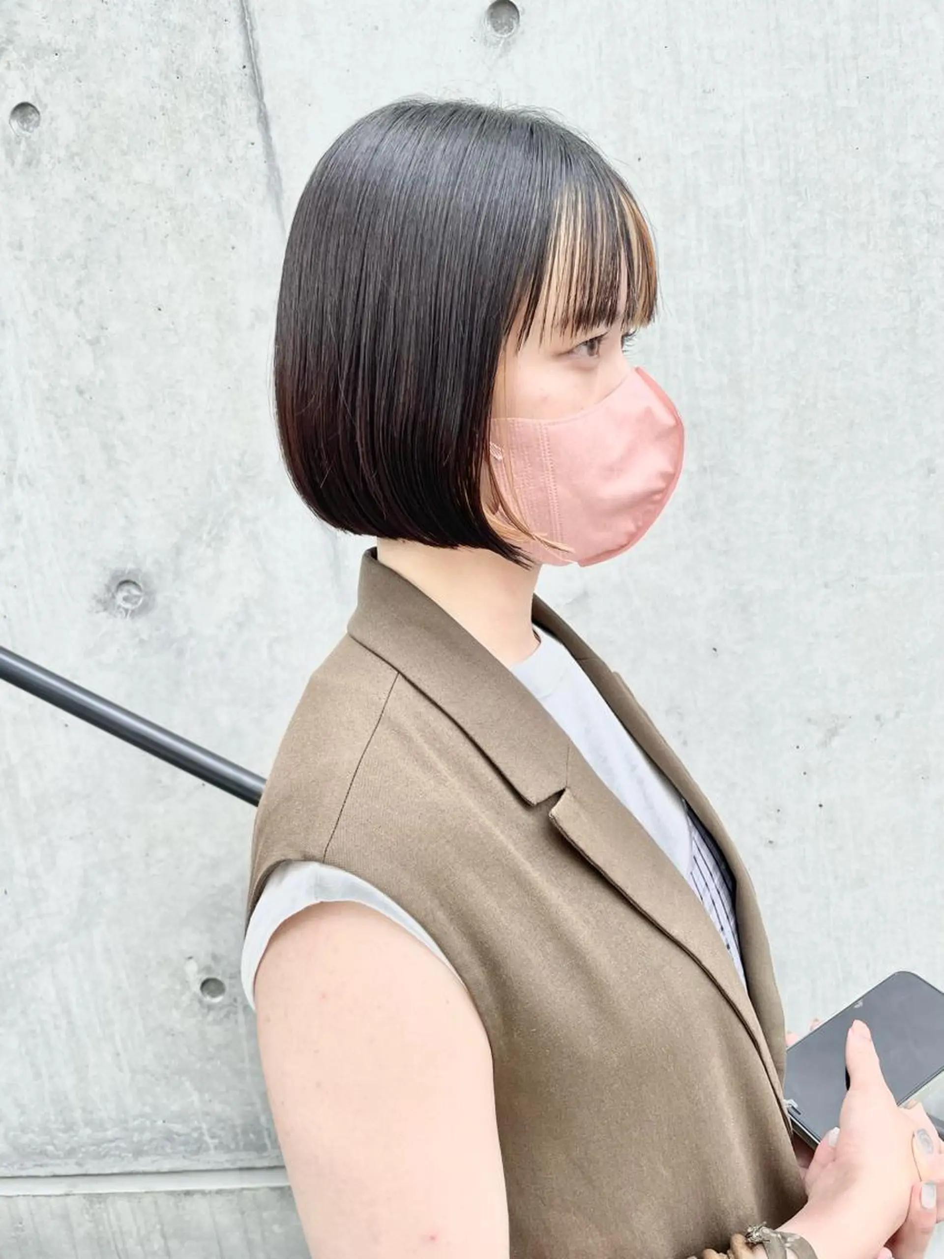 ショート カラー ショートボブ ハンサムショート アディクシーカラー イヤリングカラー ハイライトカラー カット ヘアカラー トリートメント ショートボブ縮毛矯正 髪質改善のプロ山道潤のヘアスタイル