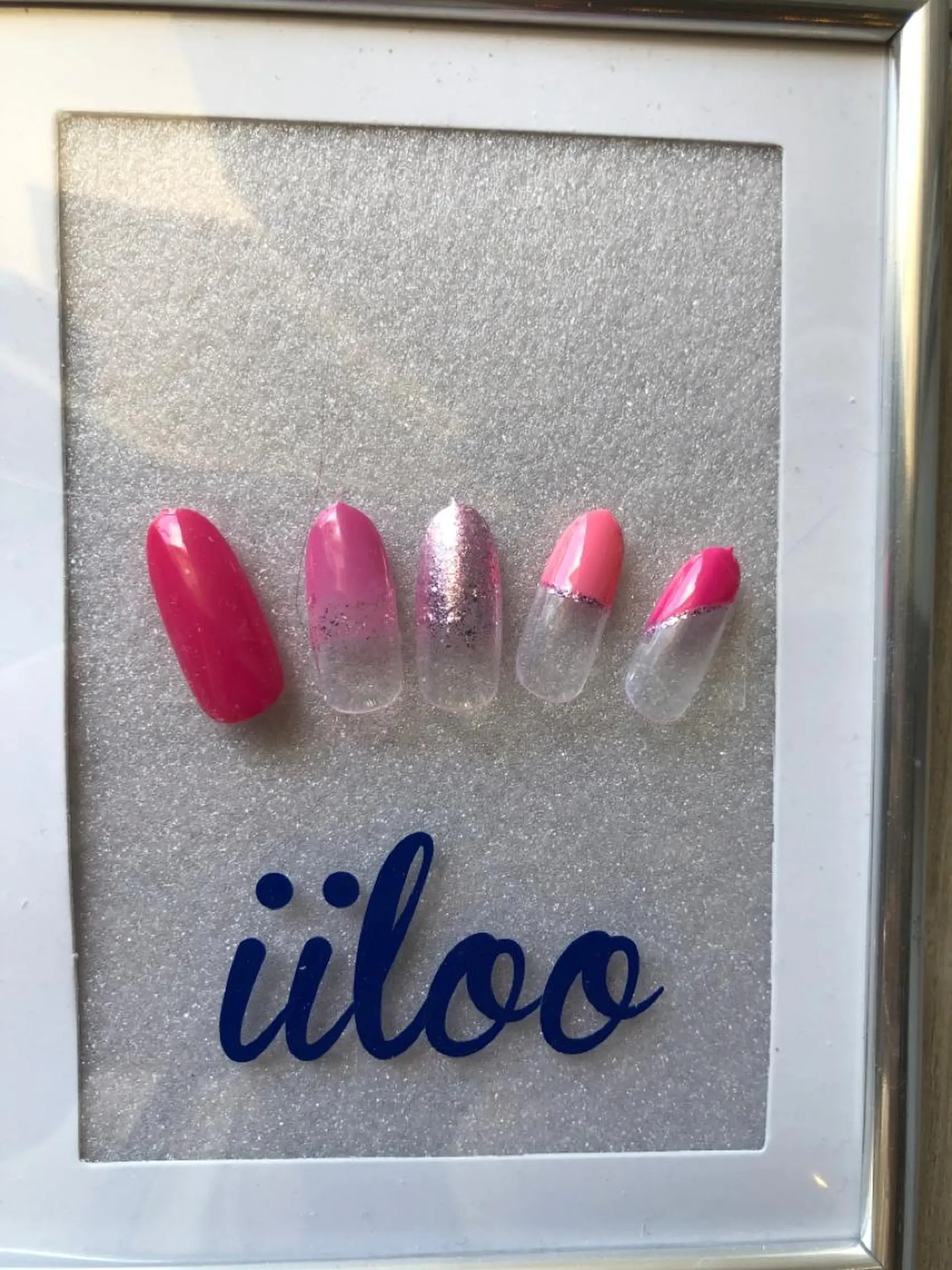 ネイル フットネイル iiloo aromaworksのネイルデザイン