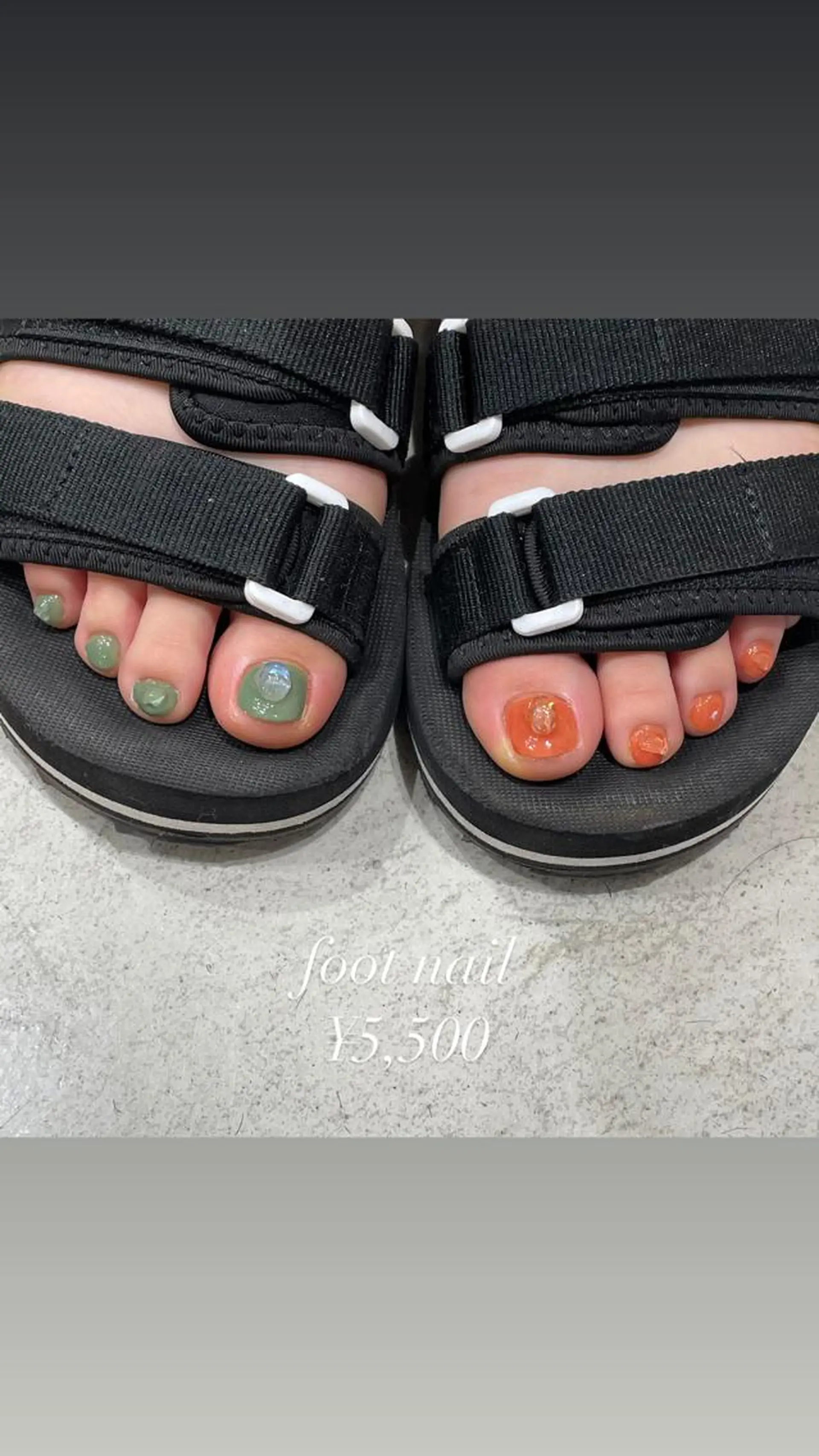 ネイル フットネイル フットネイル 淡色ネイル 🎀moeのネイルデザイン