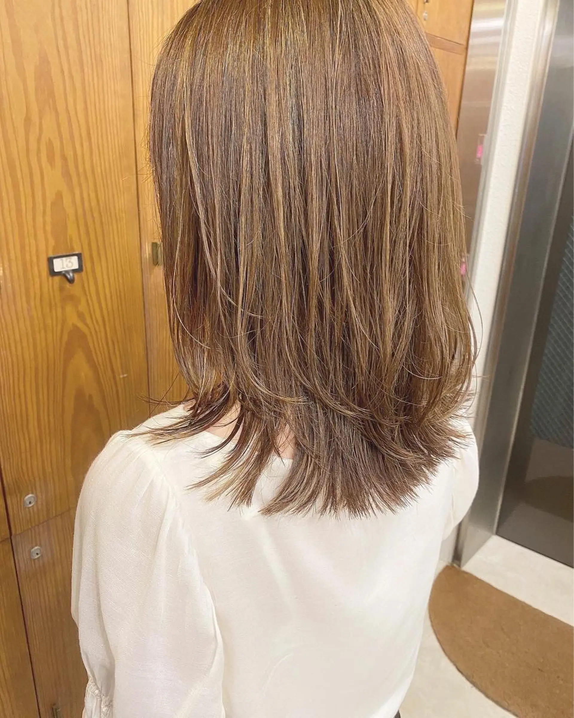 セミロング 艶髪🫧髪質改善🌿 結城綾菜のヘアスタイル