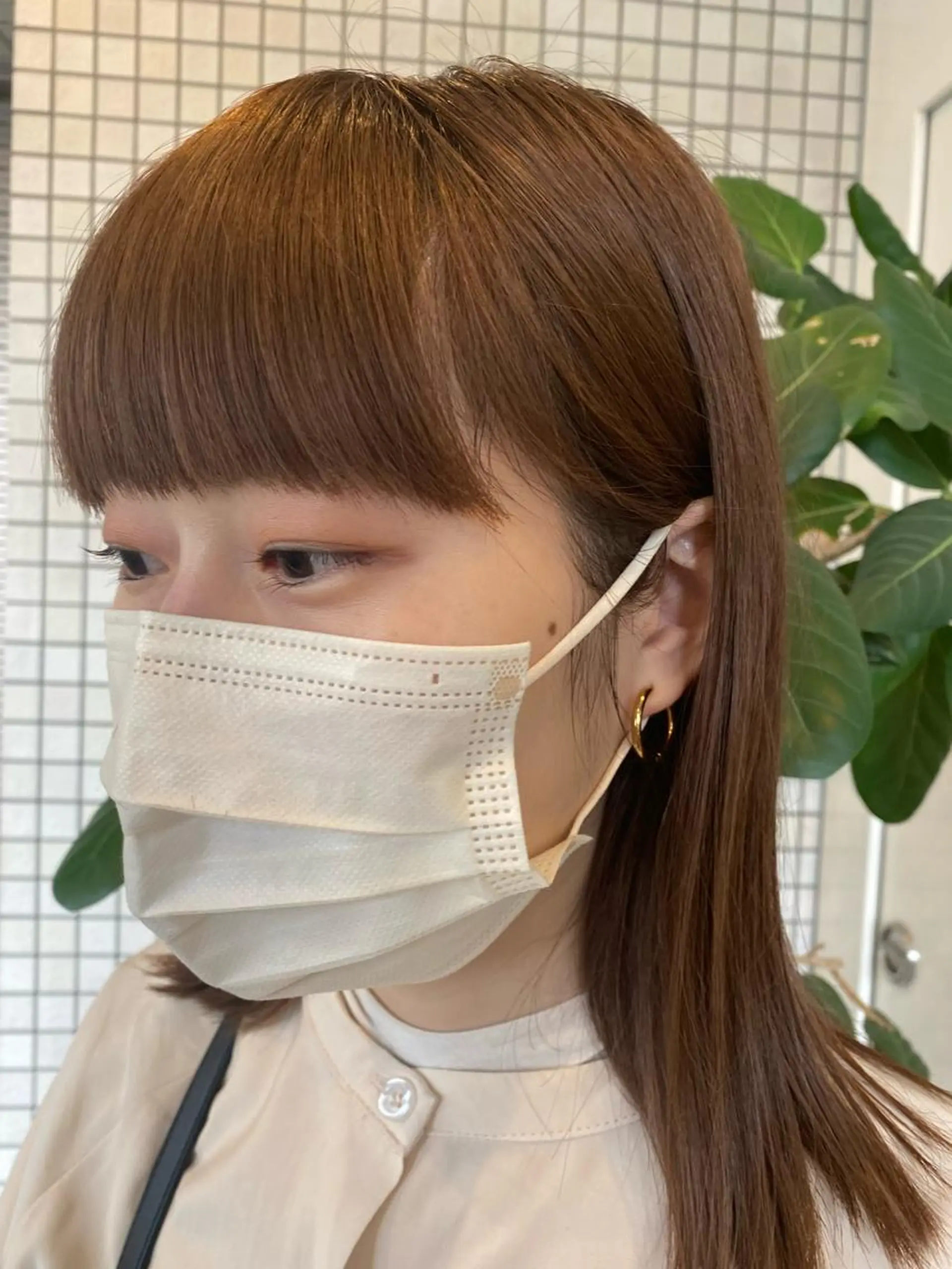 ミディアム カット 透明感カラー 🩰asumiのヘアスタイル