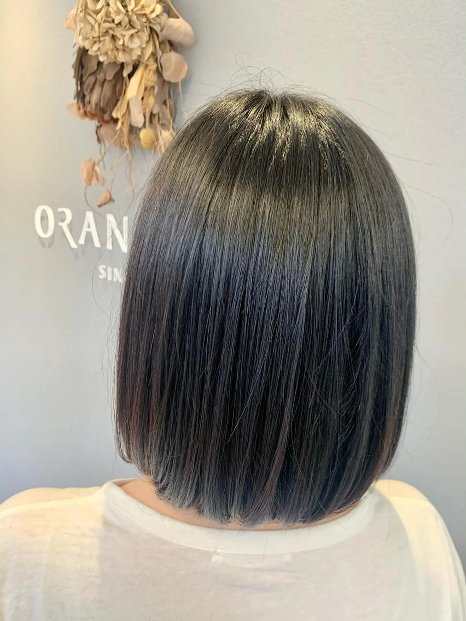 ミディアム ボブ 髪質改善 トリートメント ORANGEPOP所属・🦋山内凪沙🦋 🦄サラサラ艶髪🦄のヘアスタイル
