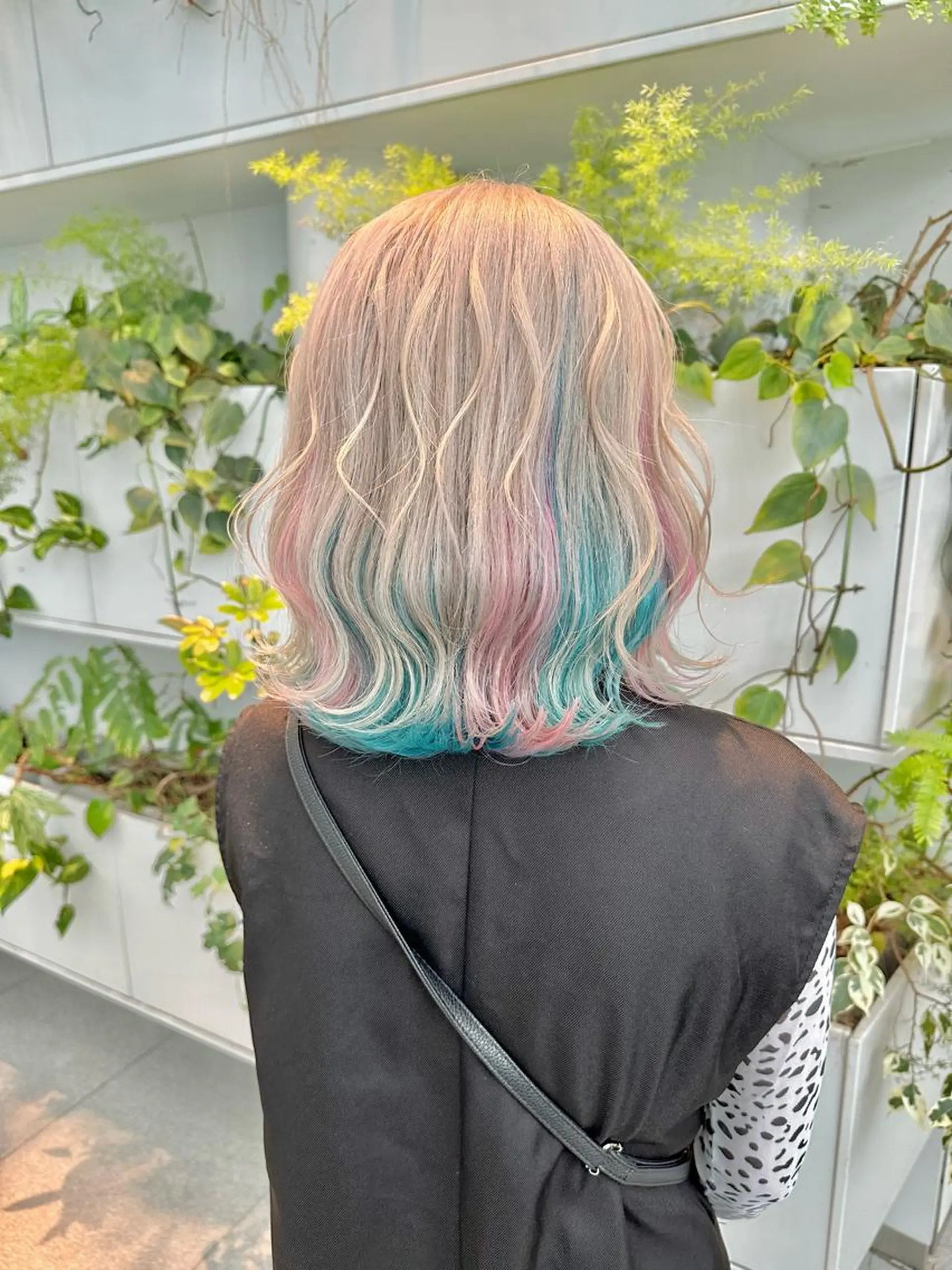 ミディアム ヘアカラー トリートメント 完全個室サロン💐 代表取締役💐梶谷のヘアスタイル