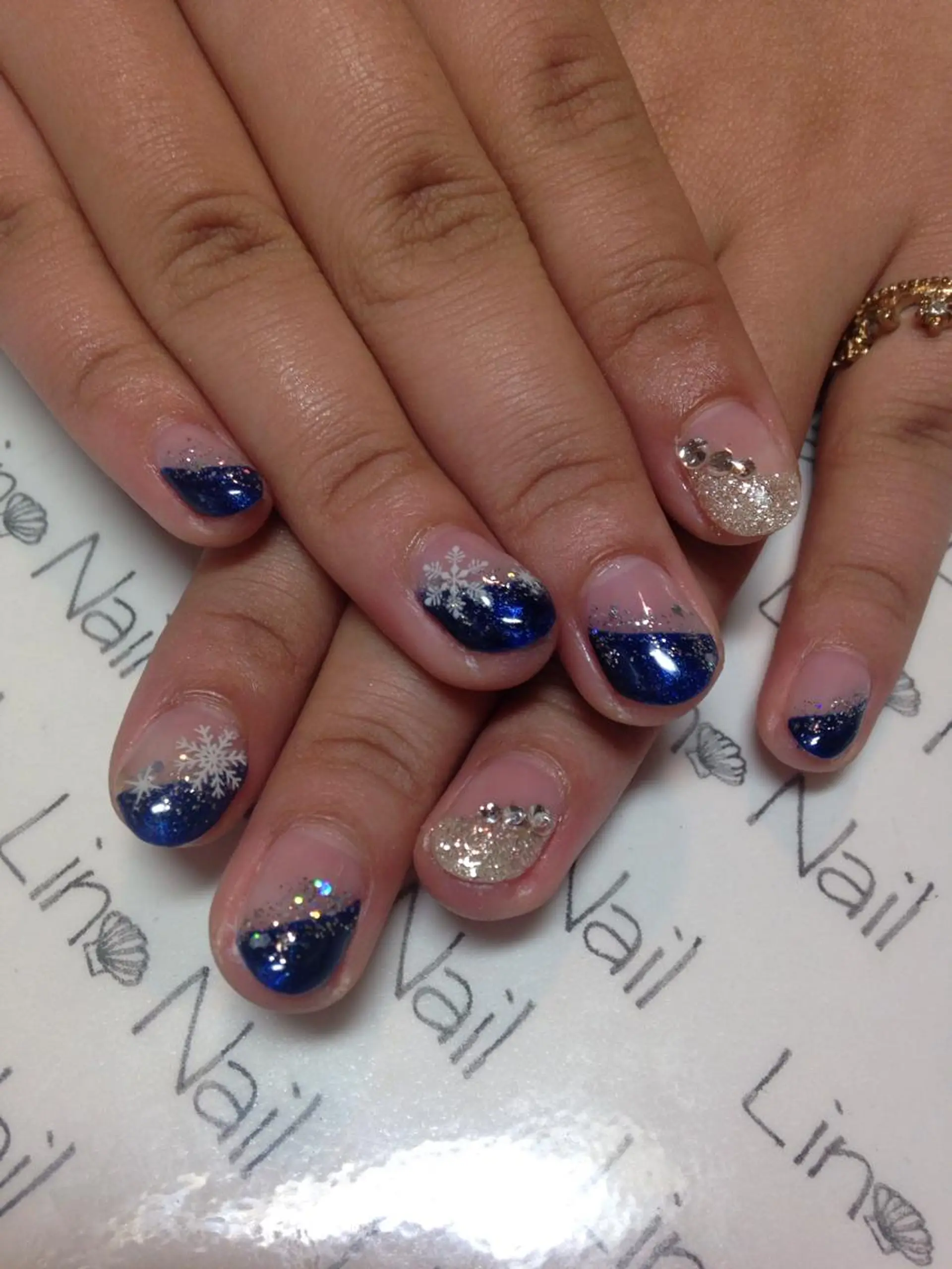 ショート ミディアム セミロング ネイル マツエク・マツパ アートネイル Lino Nail(リノネイル)所属・Lino Nail sekitomiのネイルデザイン