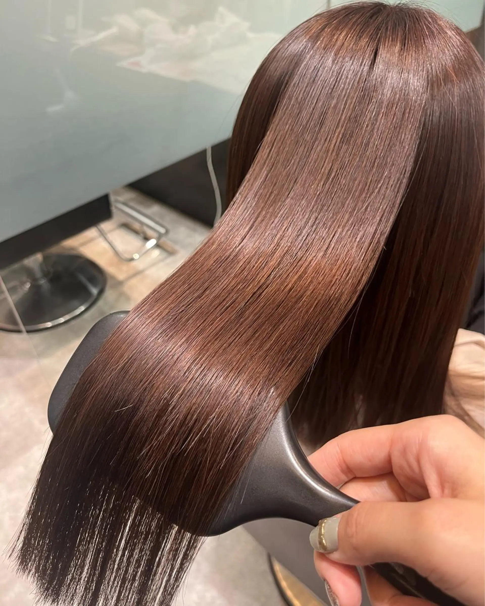 カラー 髪質改善 林 美月のヘアスタイル