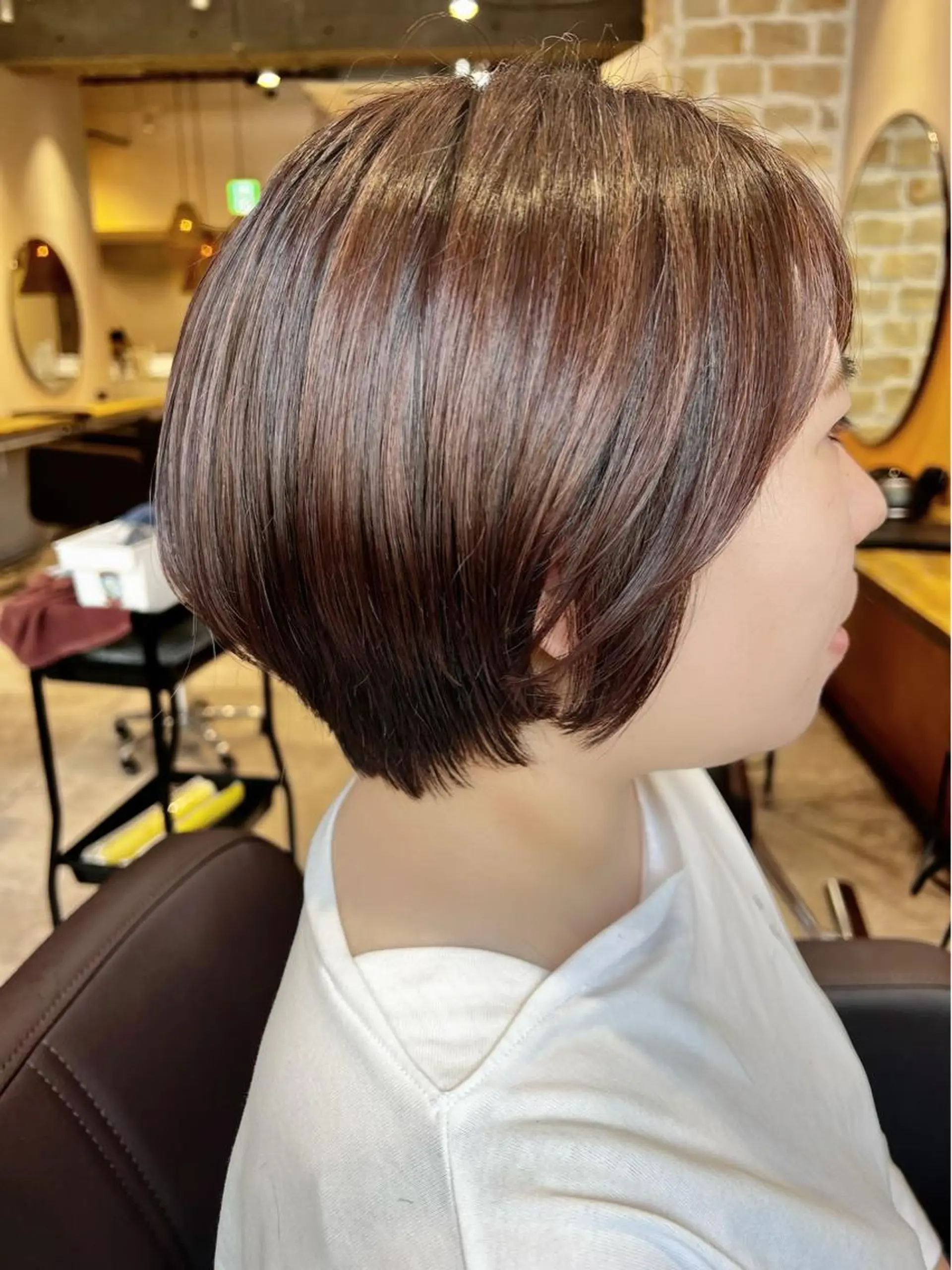 ショート ショートボブ ボブ ショートヘア モテ髪🌈細矢 森平のヘアスタイル