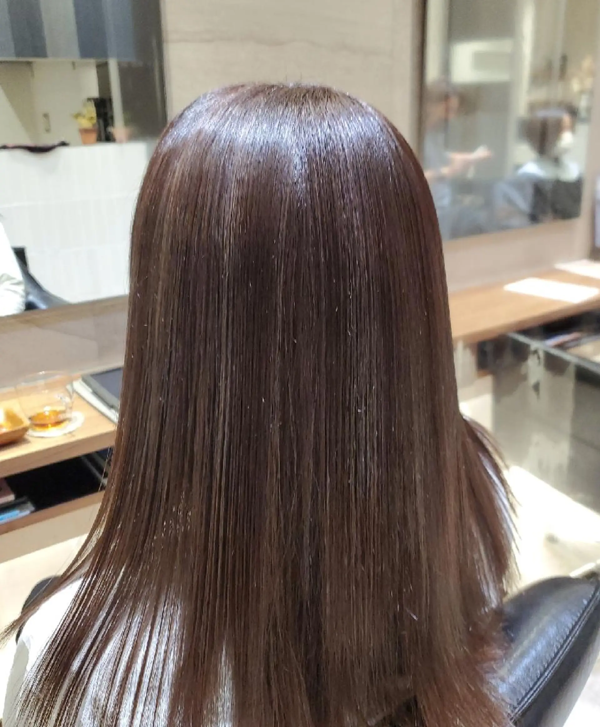 ロング カラー アッシュ ハイライトカラー パープルカラー パープルアッシュ ハイライト 💎カラー特化💎 長嶺文江💎のヘアスタイル