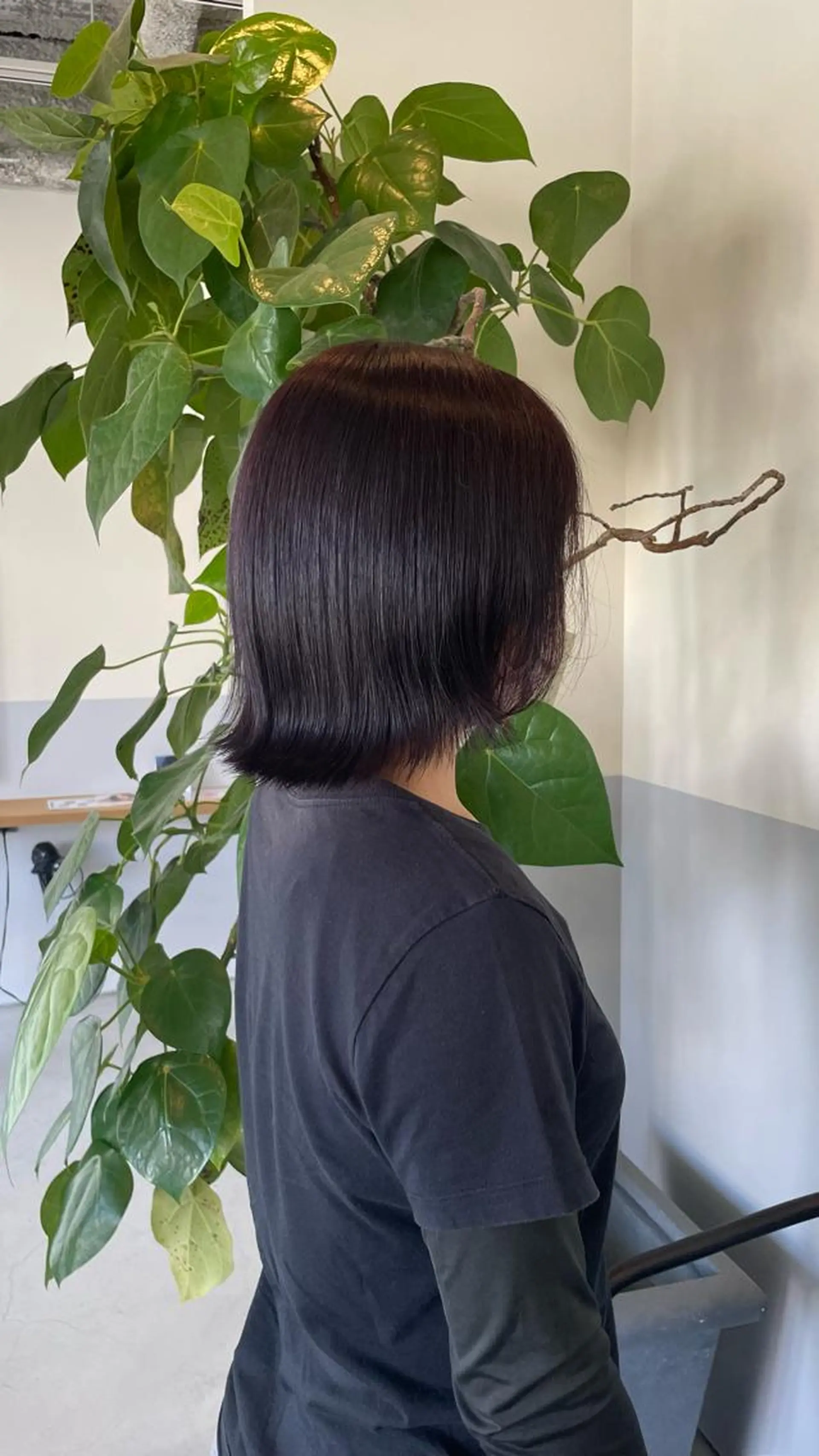 カラー basho ノエ.／カットモデルのヘアスタイル