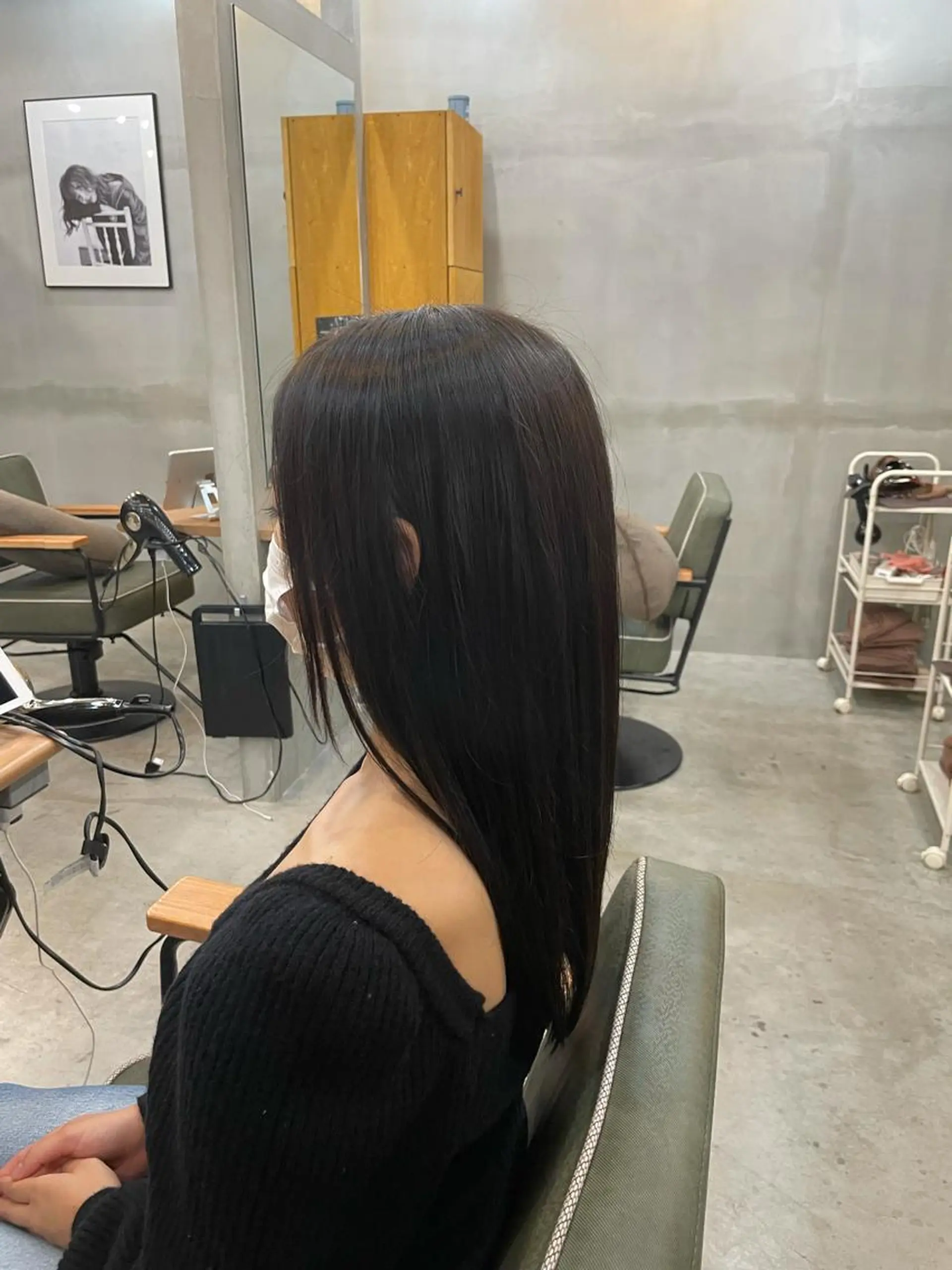 ロング ヘアカラー hairsalon Laugh-ter所属・荻田 佳菜子のヘアスタイル
