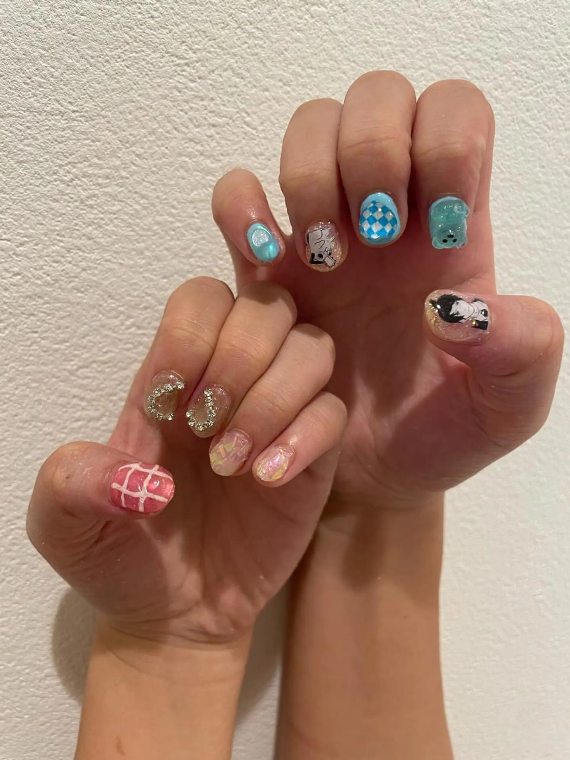 ネイル 束感まつ毛/ネイル/ LED♥KIRARAのマツエク・マツパデザイン