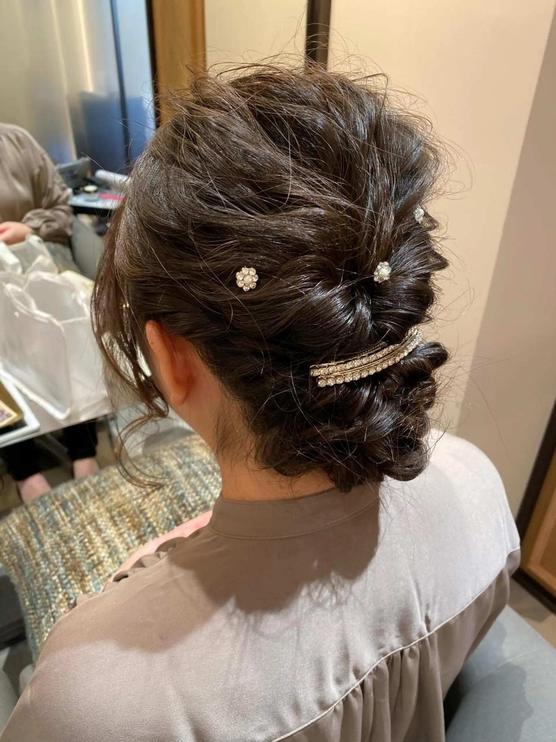 ミディアム ヘアセット 🌈🌸あおき みちる🌟💗のヘアスタイル