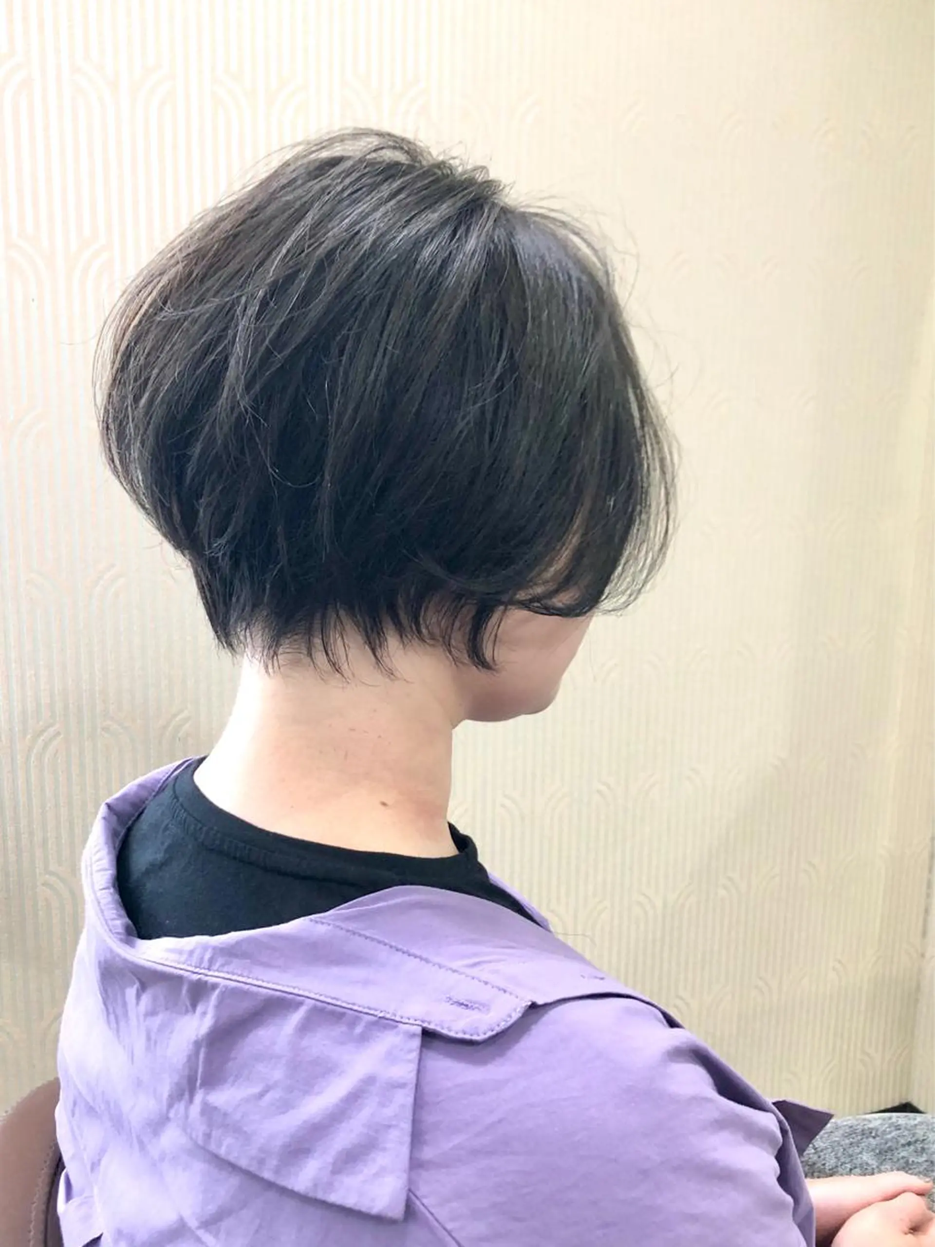 ショート ショート/ハイライト /白髪ぼかし🌿松本のヘアスタイル