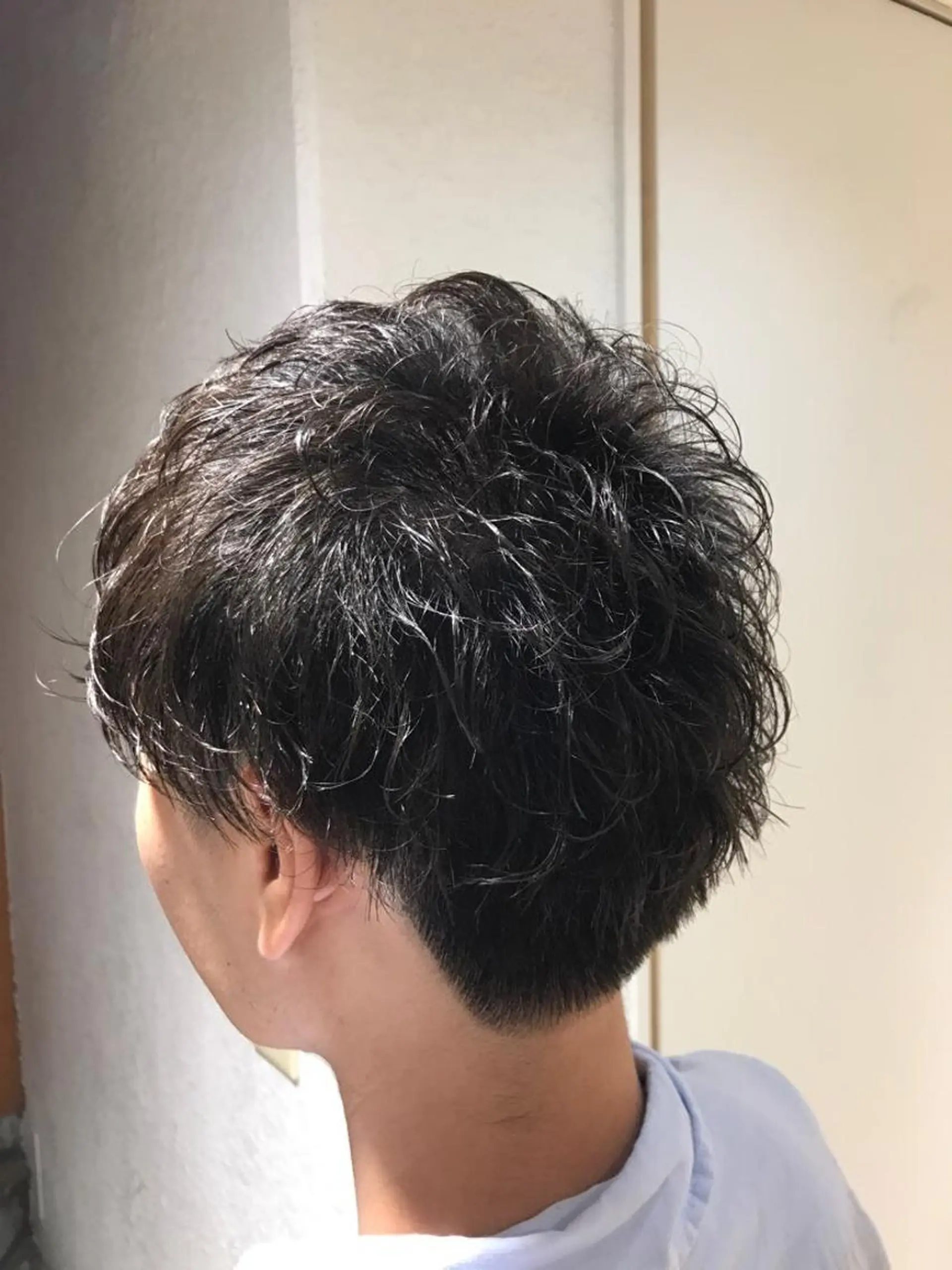 ショート メンズ カット パーマ Ash 中岡ゆうたのヘアスタイル
