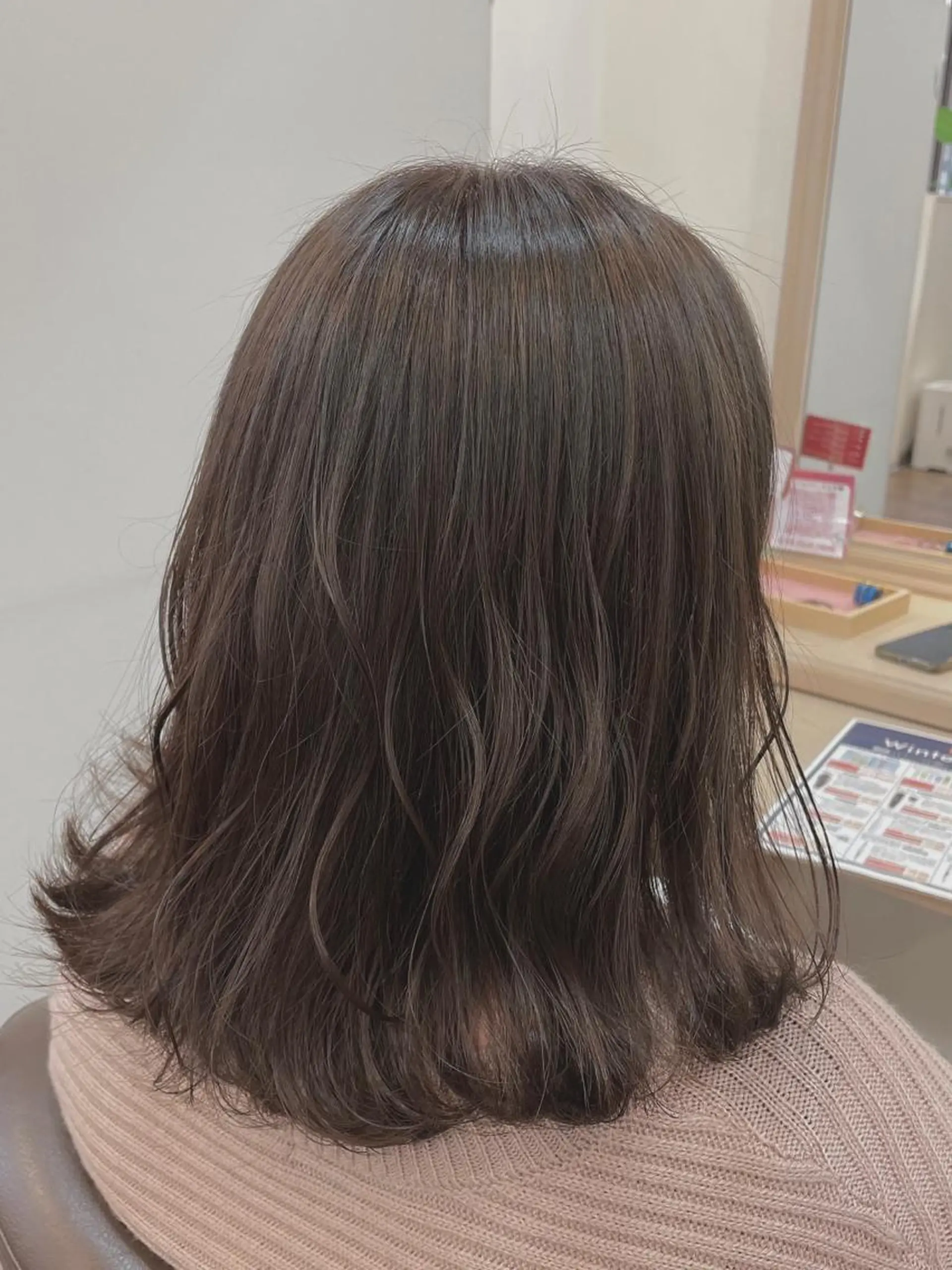 ミディアム ハイライト カット ヘアカラー トリートメント メンズパーマ🌀/ 中村郁未のヘアスタイル