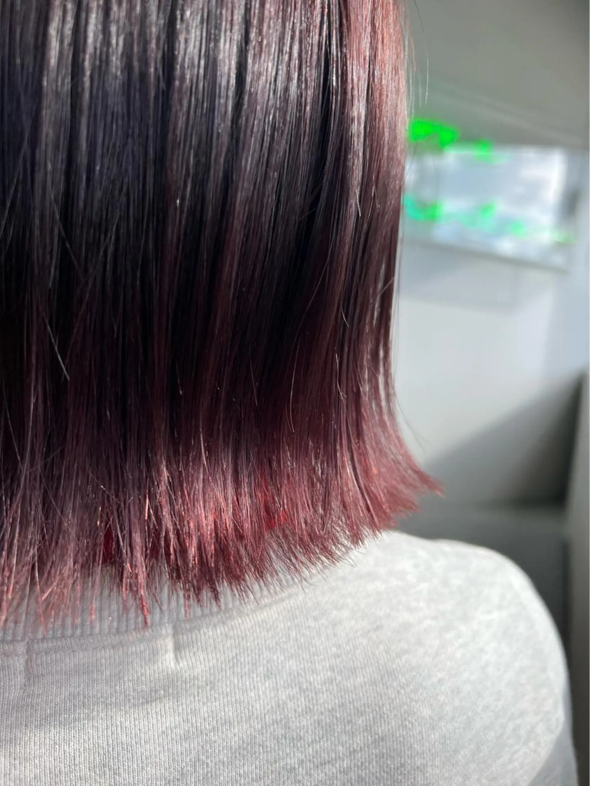 ショート カラー カシス ピンクカラー 🌐👽フクイ キララ🌎💎のヘアスタイル