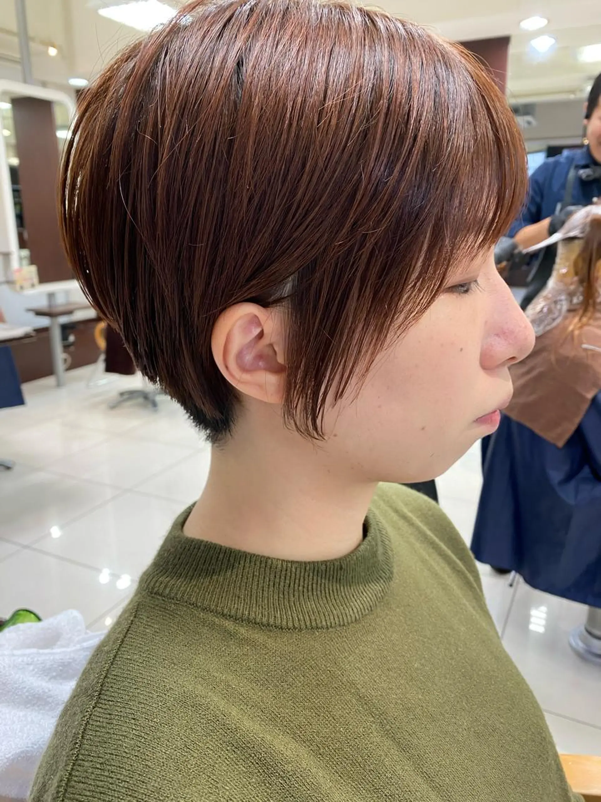 ショート カラー 2025/5/8開始 オーナー渡辺岳のヘアスタイル