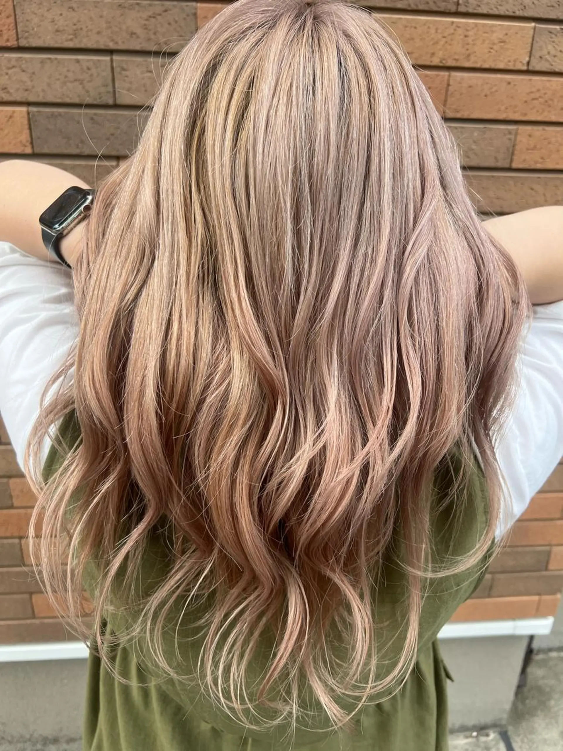 ロング 渡部 未歩のヘアスタイル