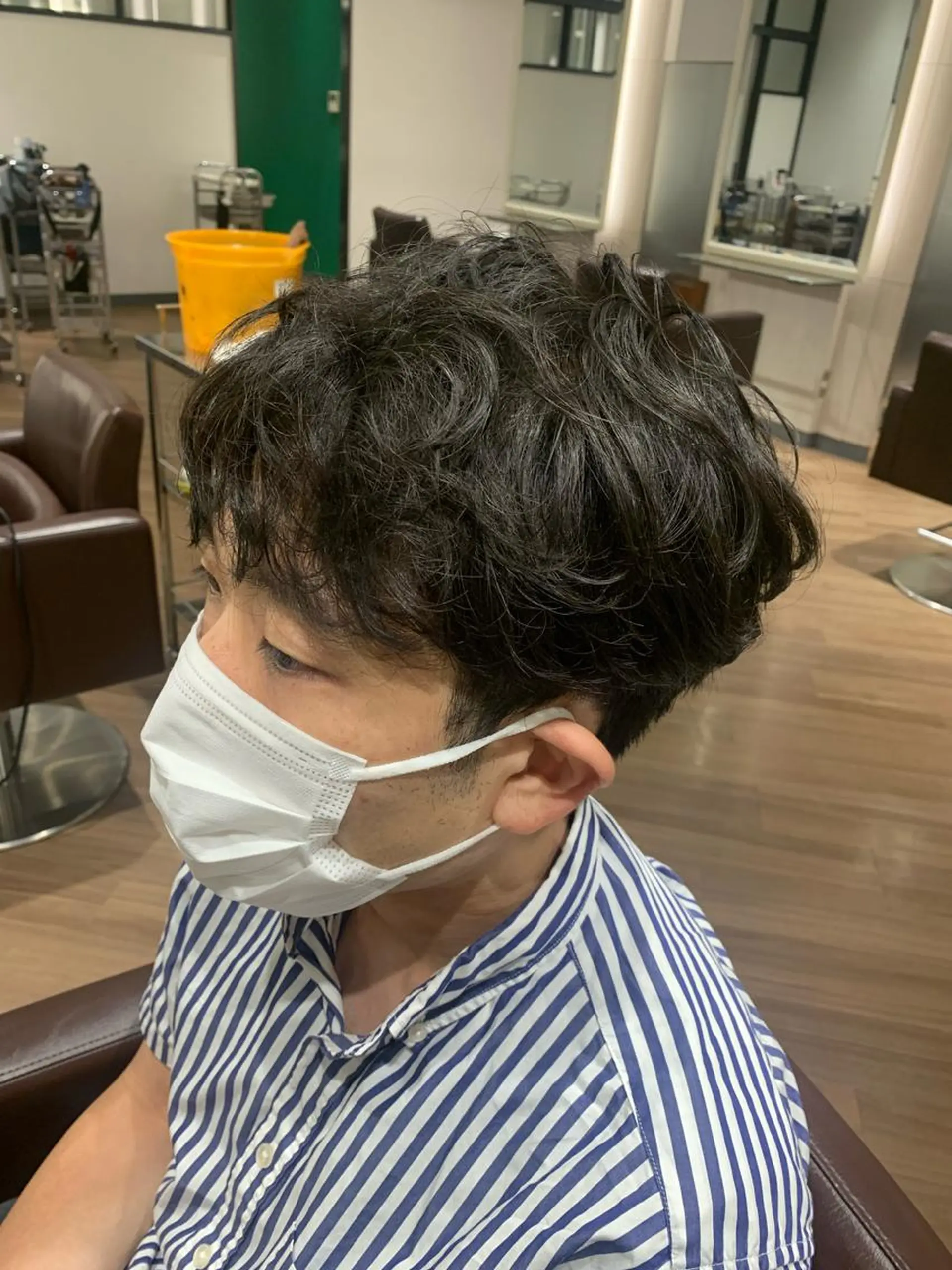 ショート パーマ メンズ メンズパーマ ごとう さなのヘアスタイル