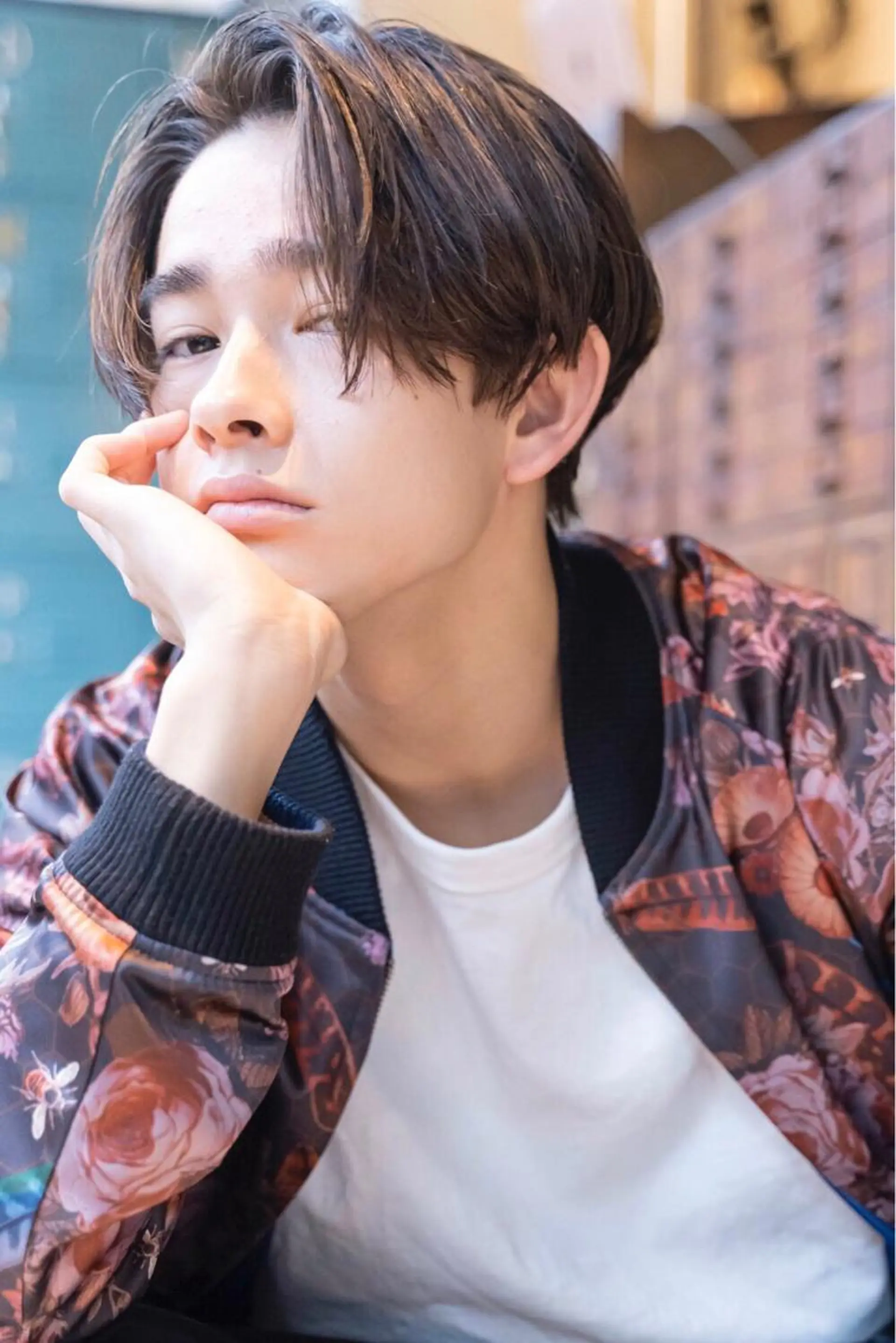 ショート カラー メンズ 髪質改善/艶髪特化 /柔らかさ/清水翔矢のヘアスタイル