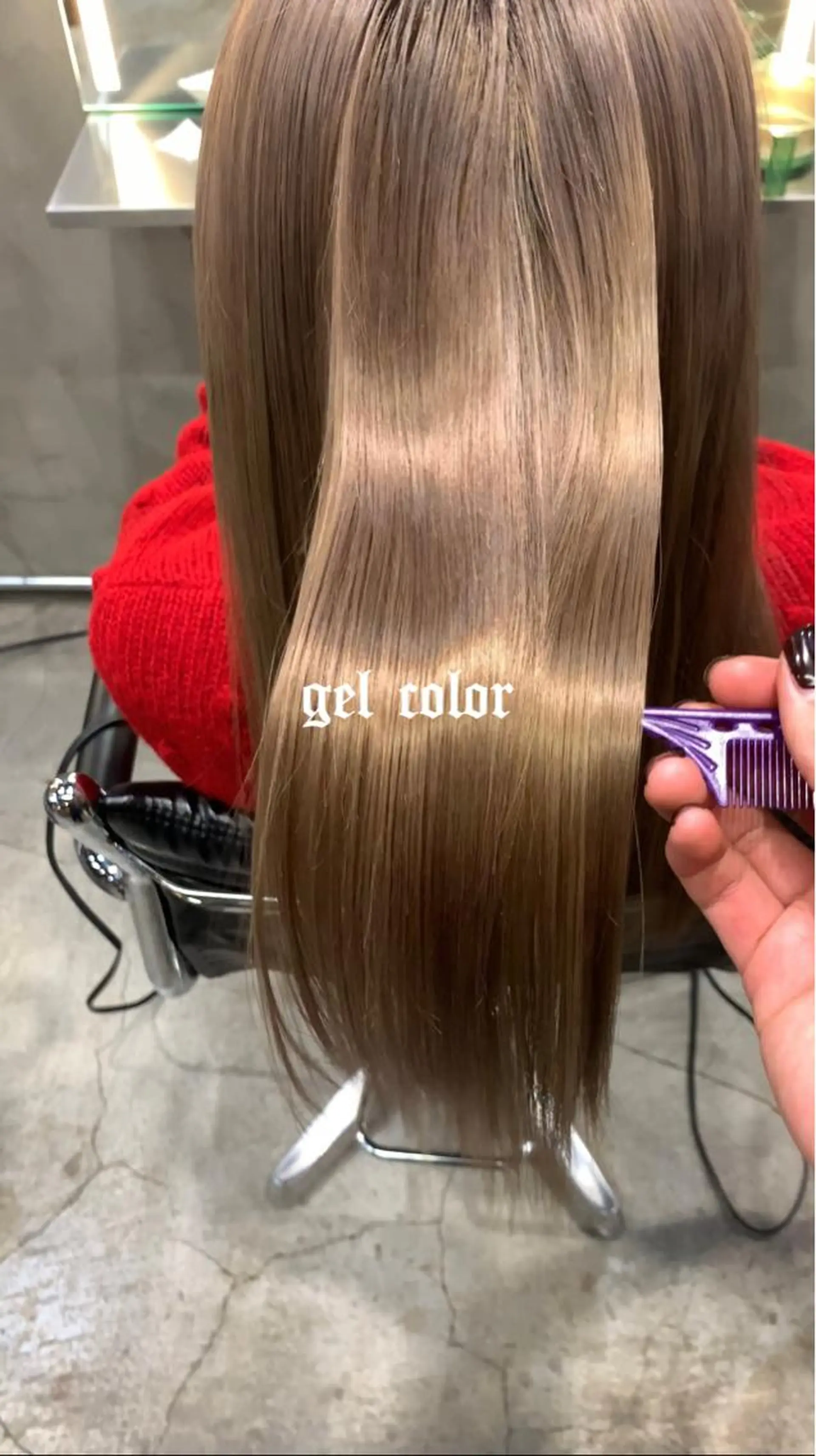 ロング カラー トリートメント メンズパーマ特化 Gakutoのヘアスタイル
