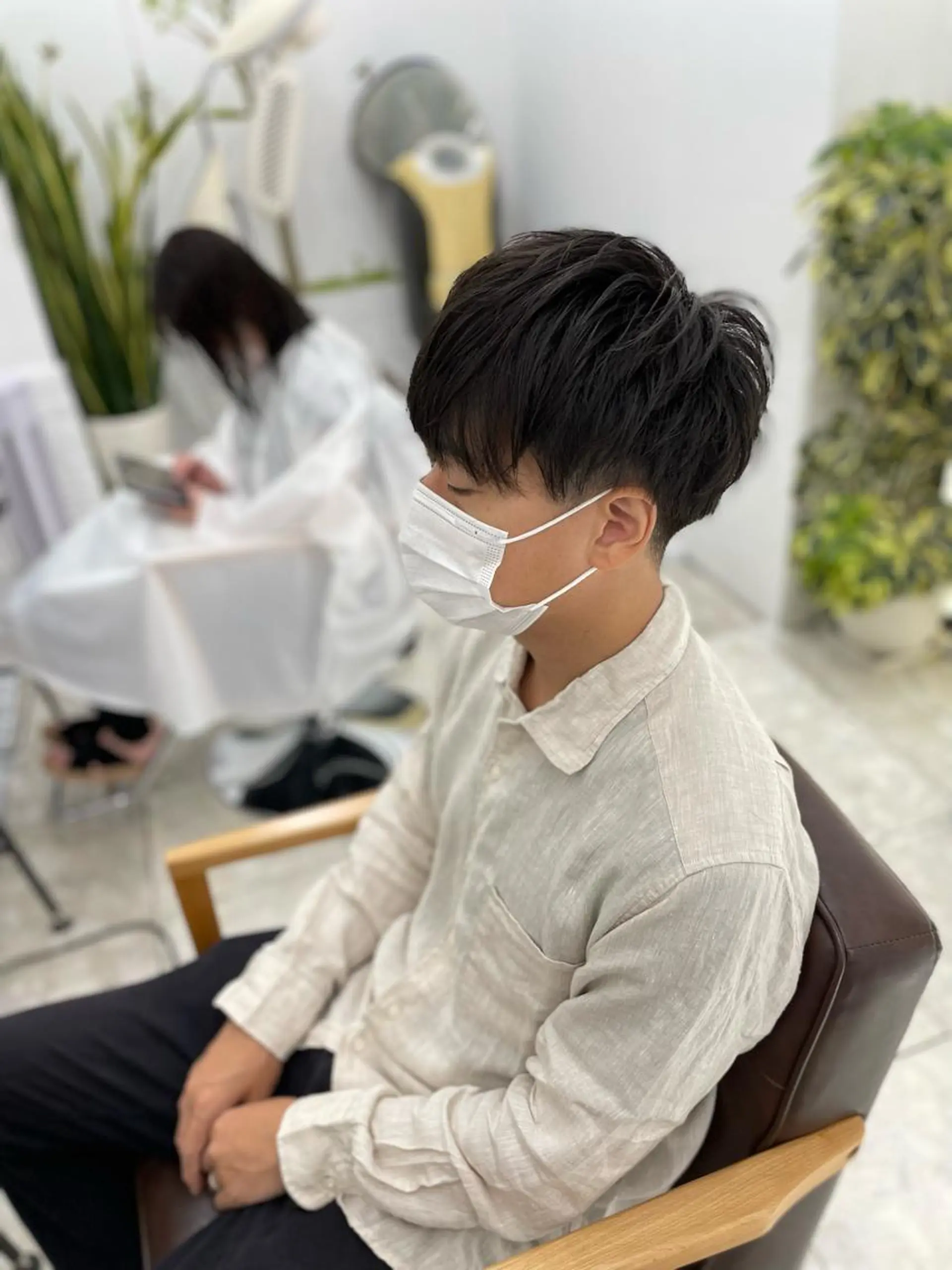メンズ カット ヘアカラー カラー特化サロン プロデュース相武台前のヘアスタイル