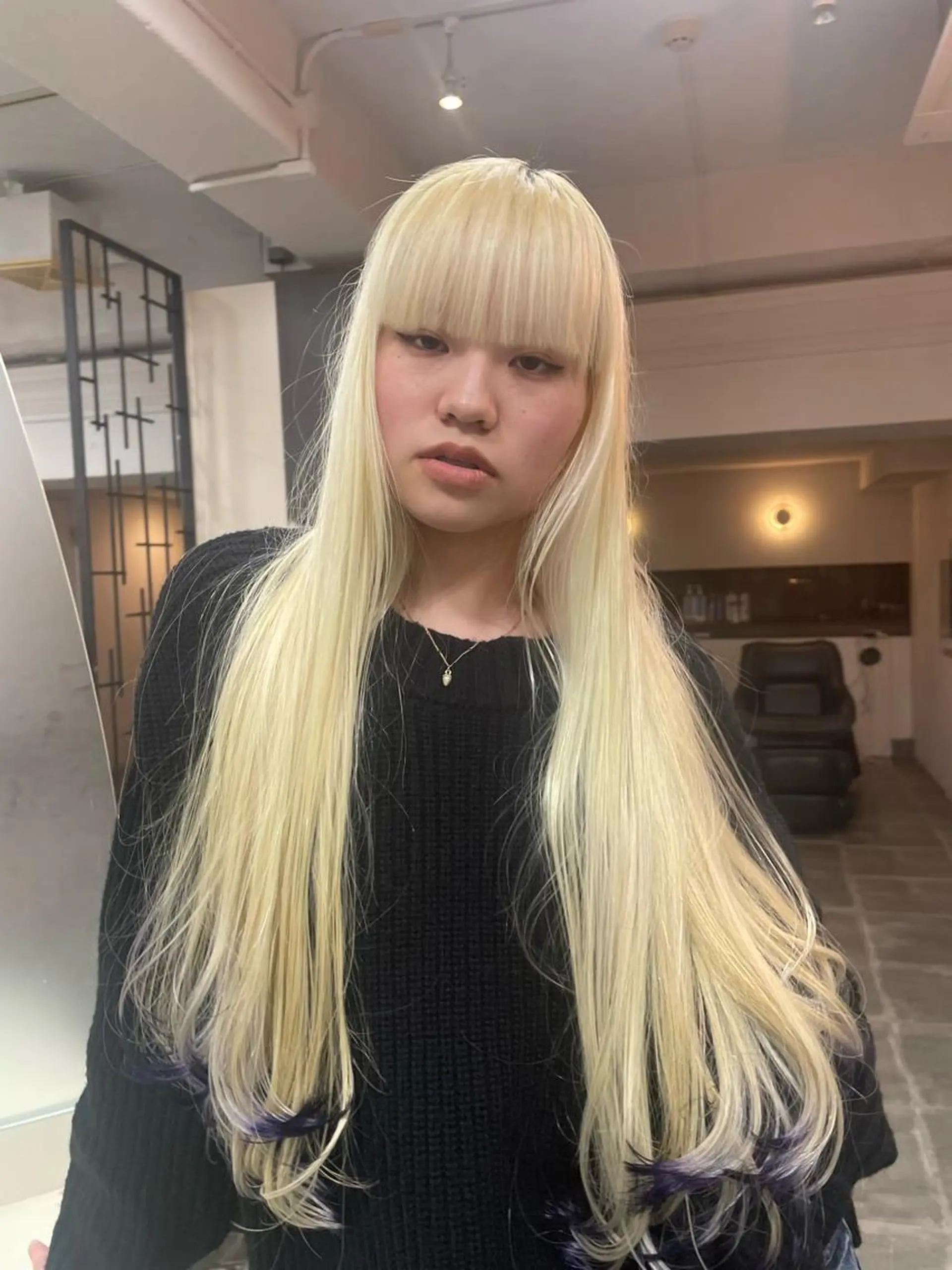 ロング カラー ケアパーマ/ブリーチ daisukeのヘアスタイル