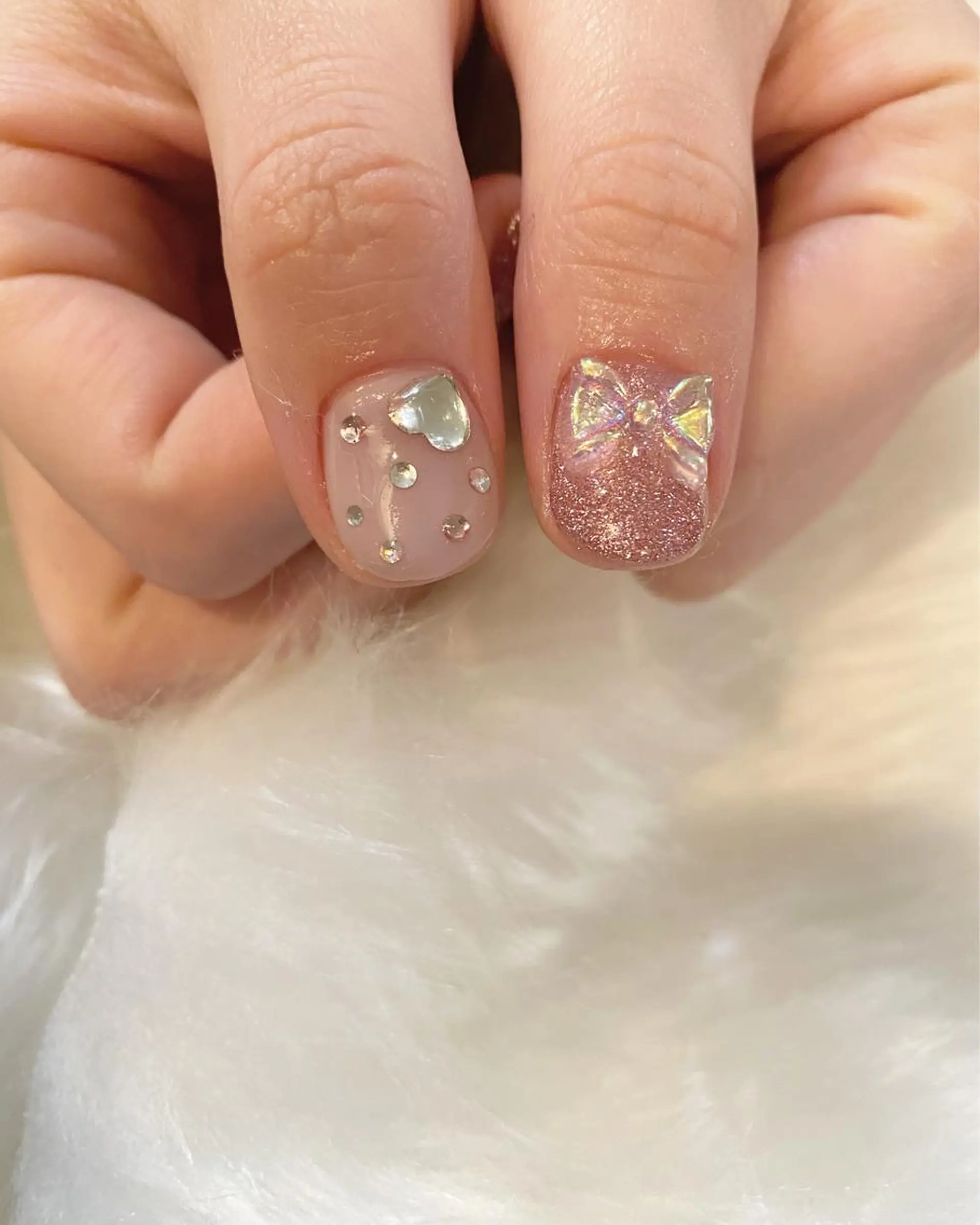 ネイル crystal ⭐︎ colorのネイルデザイン