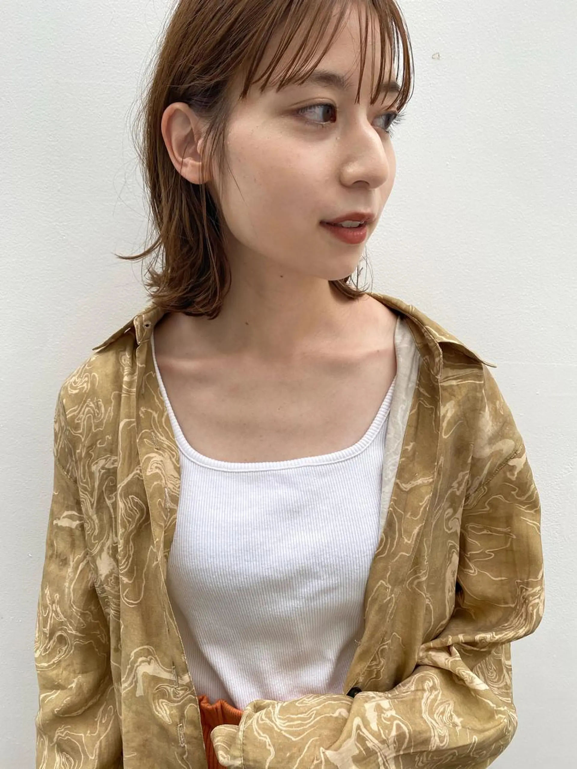 ミディアム カラー ベージュカラー カット ヘアカラー トリートメント GO TODAY SHAiRE SALON Arc店所属・🉐メンズヘア特化 men's/ケンイチのヘアスタイル