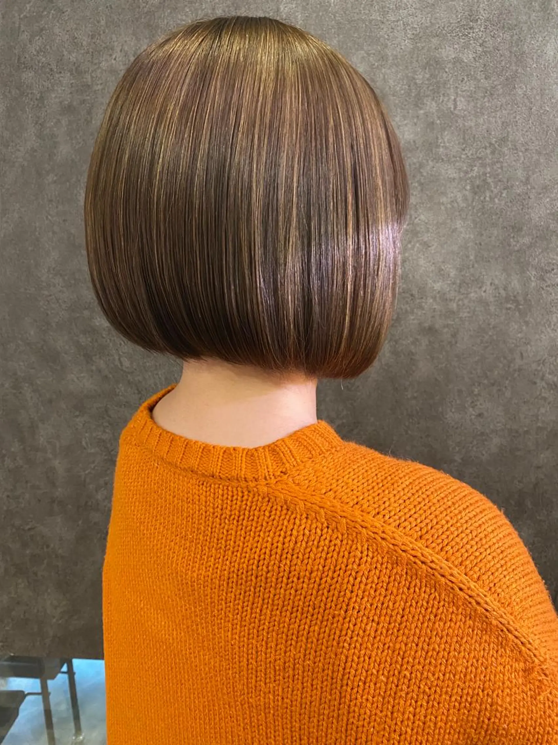 ショート 近藤 七海／箕面／艶カラーのヘアスタイル