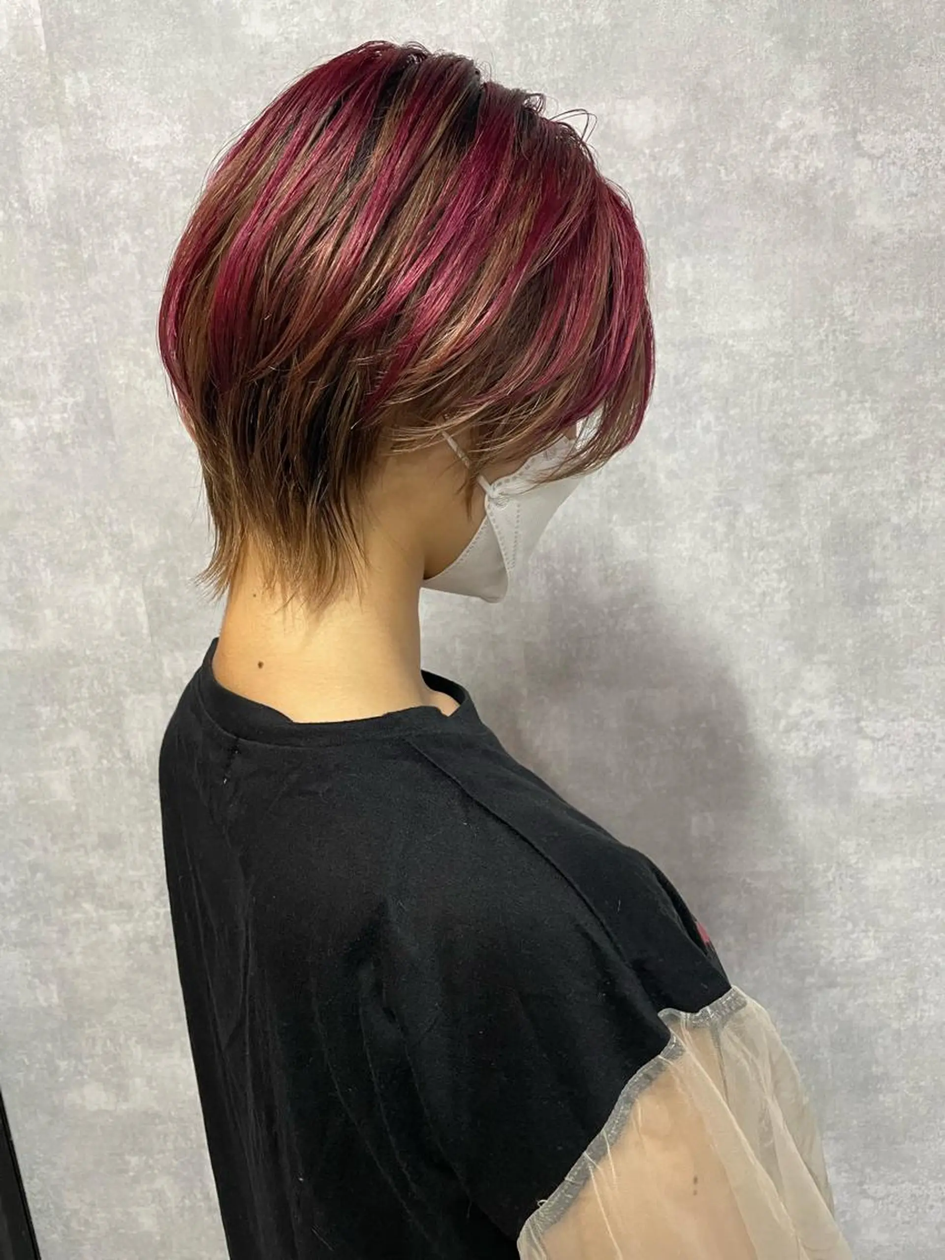 ショート 切りっぱなしボブ ショートボブ ハンサムショート 丸みショート アッシュ カット トリートメント C’LD hair produce /シールドヘア所属・モテ髪/ボブ/ショー ト/アダチフウトのヘアスタイル