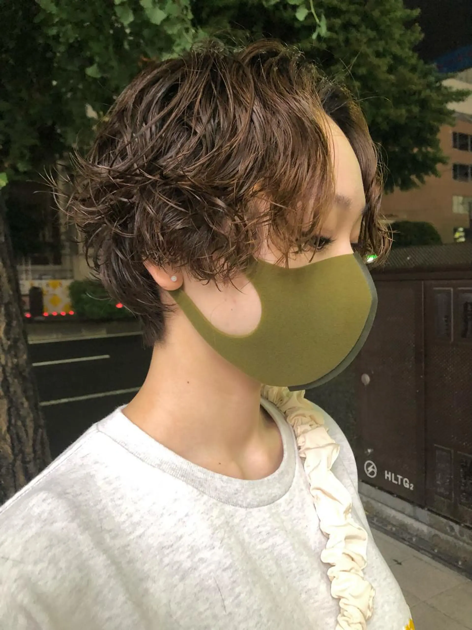 ショート パーマ 7Bridge所属・ハッシュカット 小西貫太のヘアスタイル