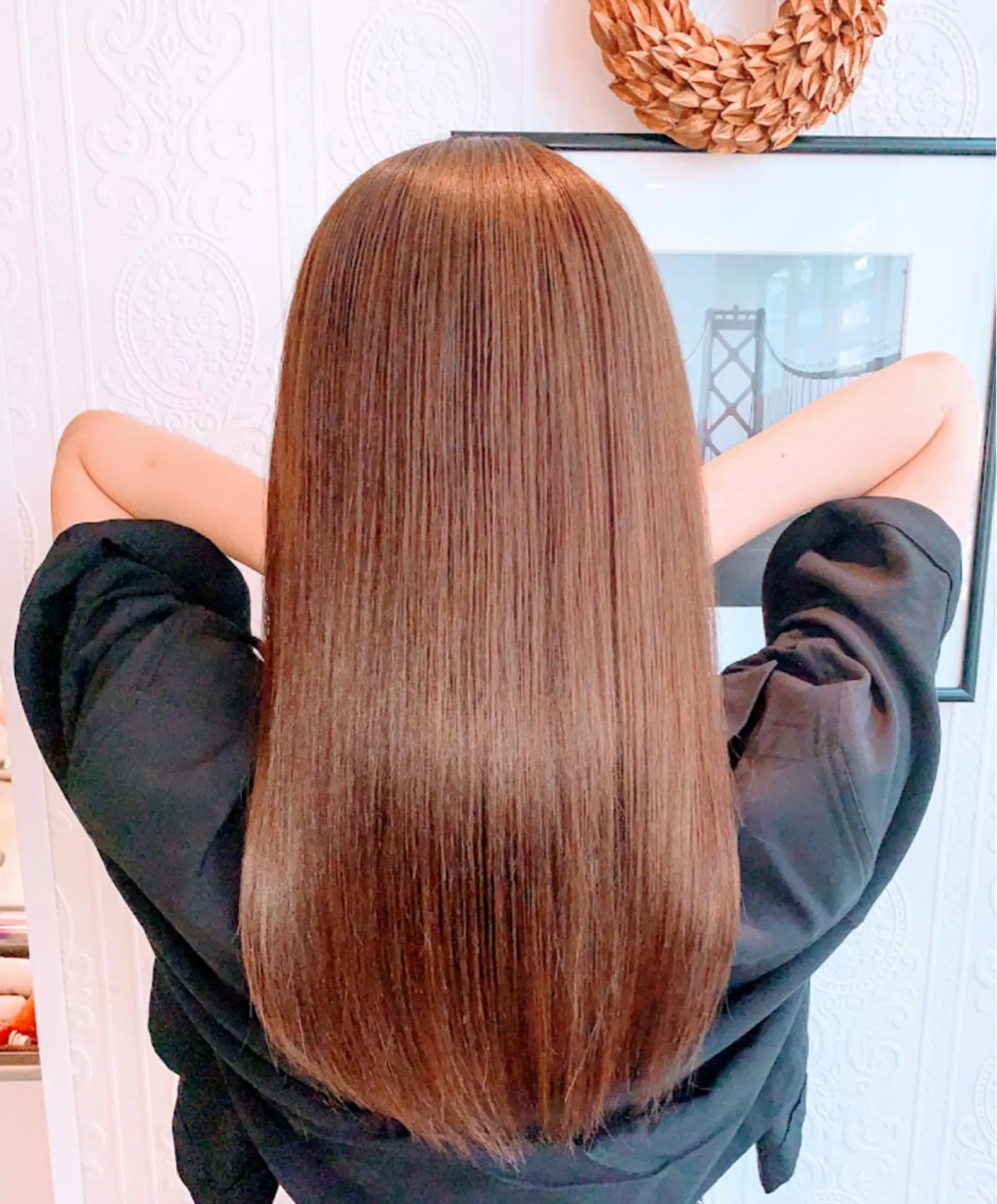 ロング 大野 輝のヘアスタイル