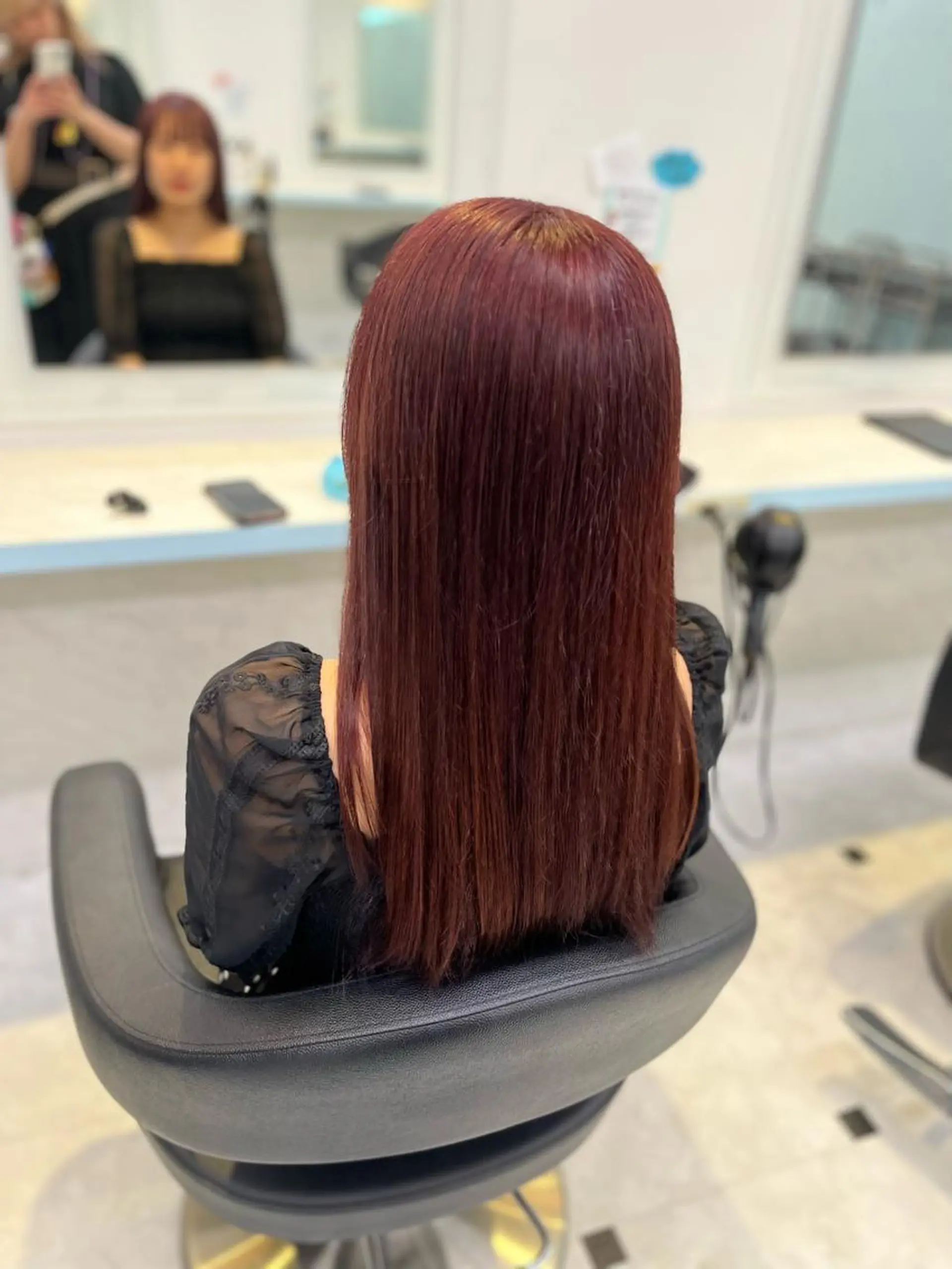 ロング カラー ヘアアレンジ ヘアカラー トリートメント ヘアセット 愛されカラー🩷 はるなのヘアスタイル