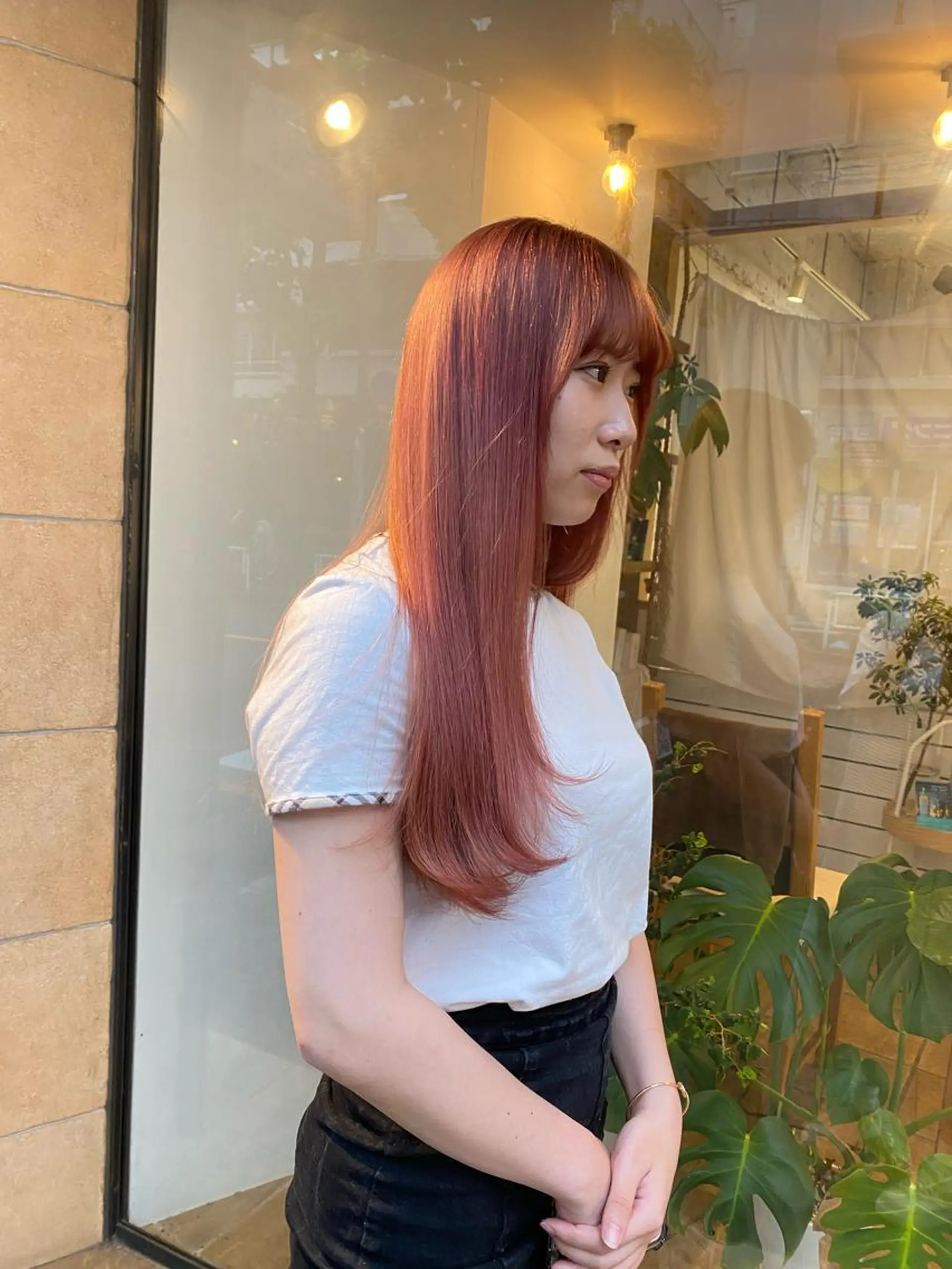 ロング カラー 韓国ヘア♡レイヤー AYAのヘアスタイル
