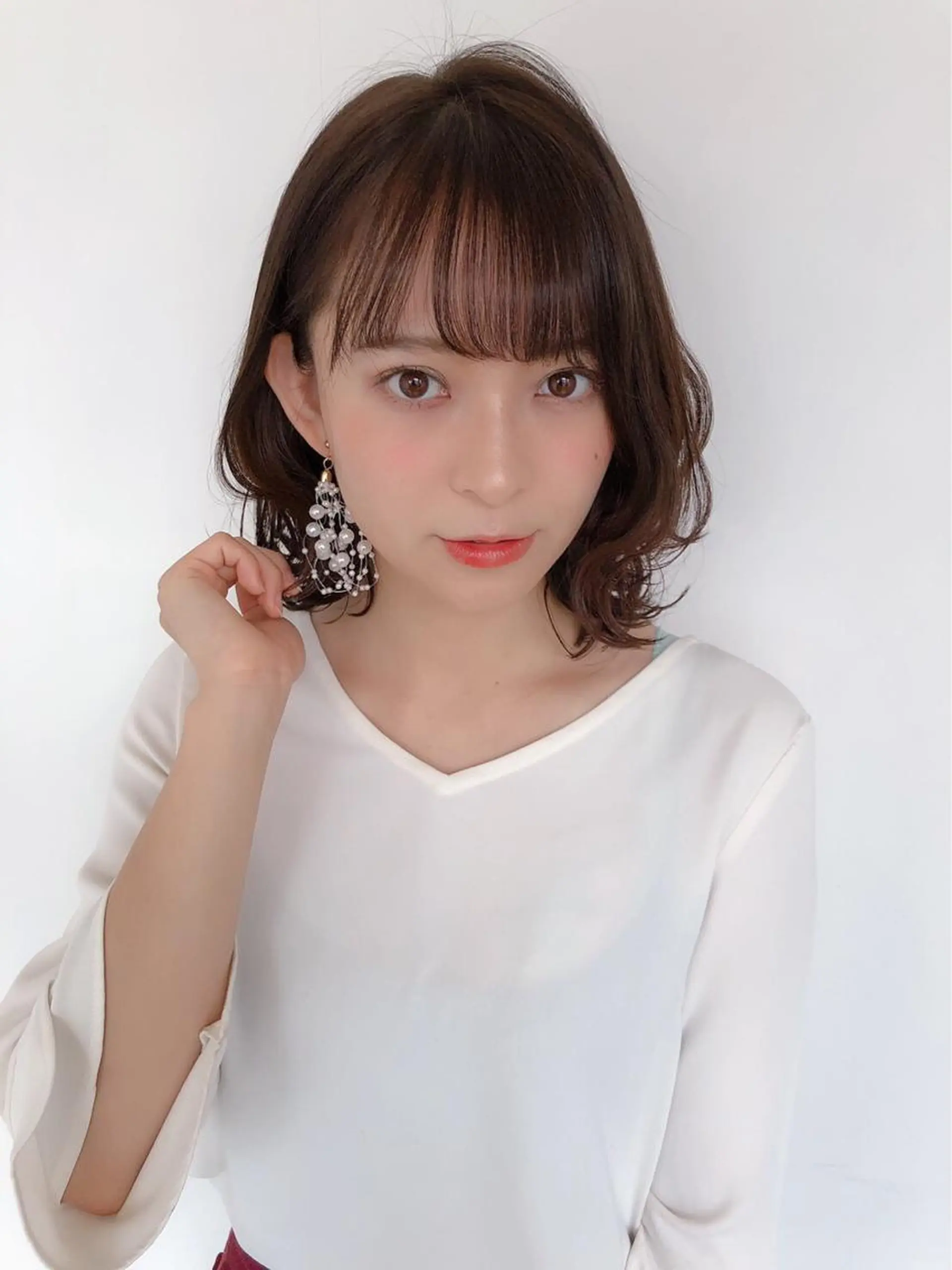 ショート カラー ヘアアレンジ 女性が憧れる ショート/角田愛和のヘアスタイル