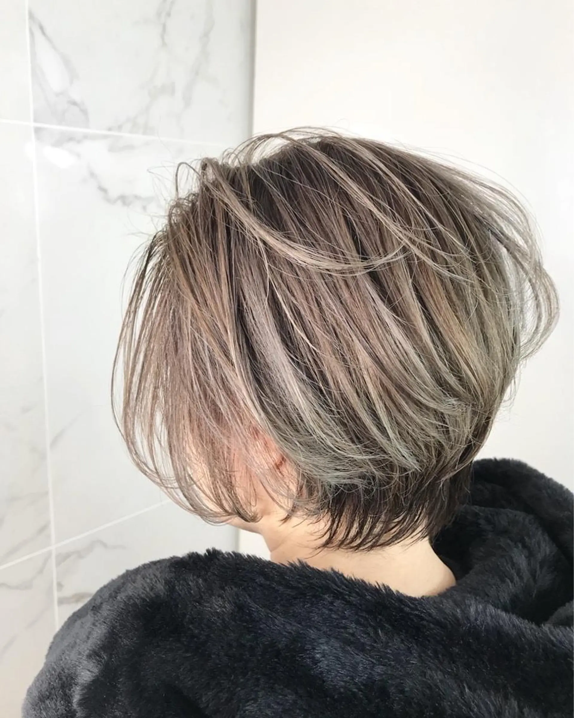 カラー ハイライトカラー 髪質改善IENA店長 小泉拓のヘアスタイル