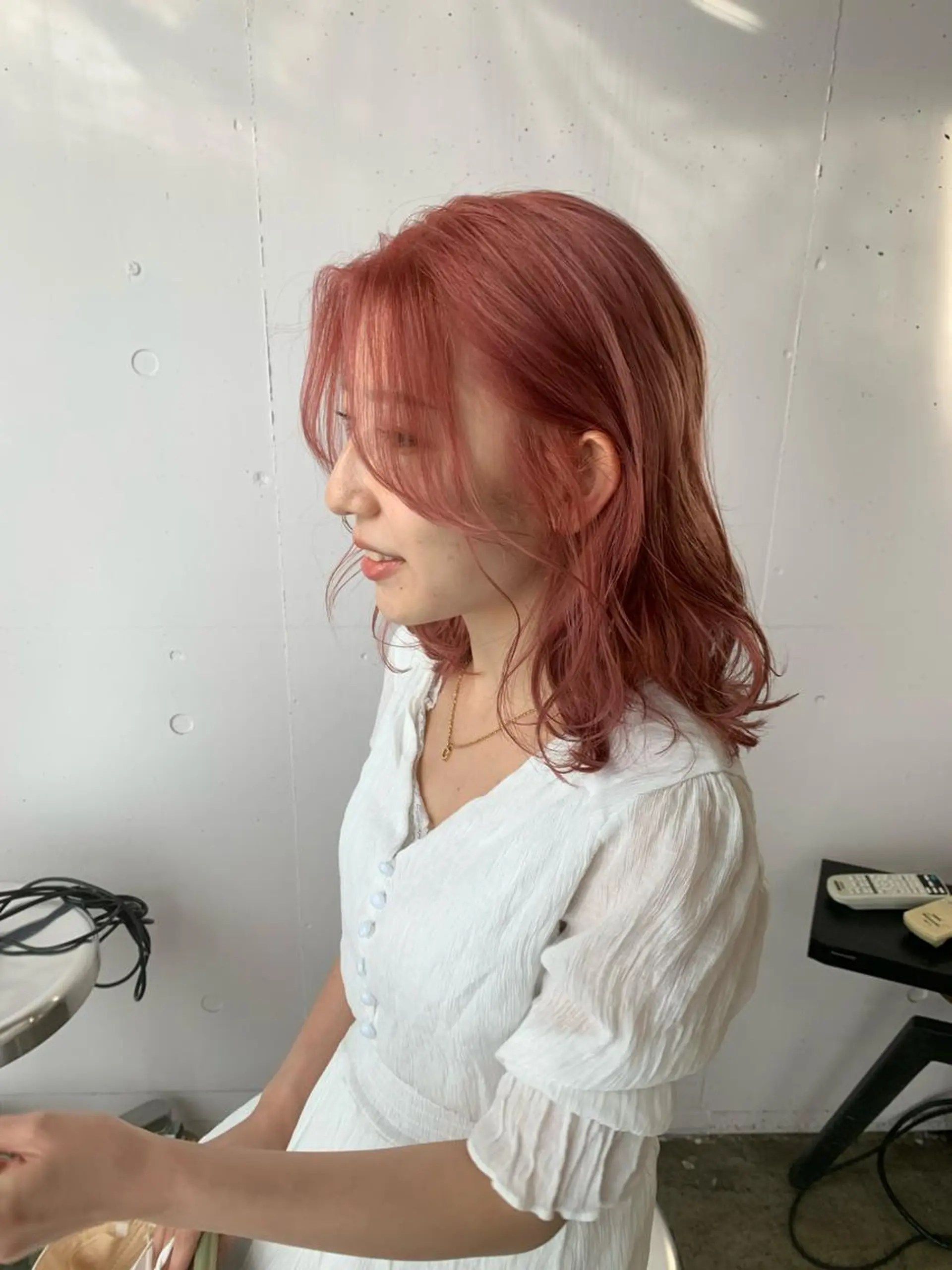 セミロング カラー ally hairsalon所属・Emi .のヘアスタイル