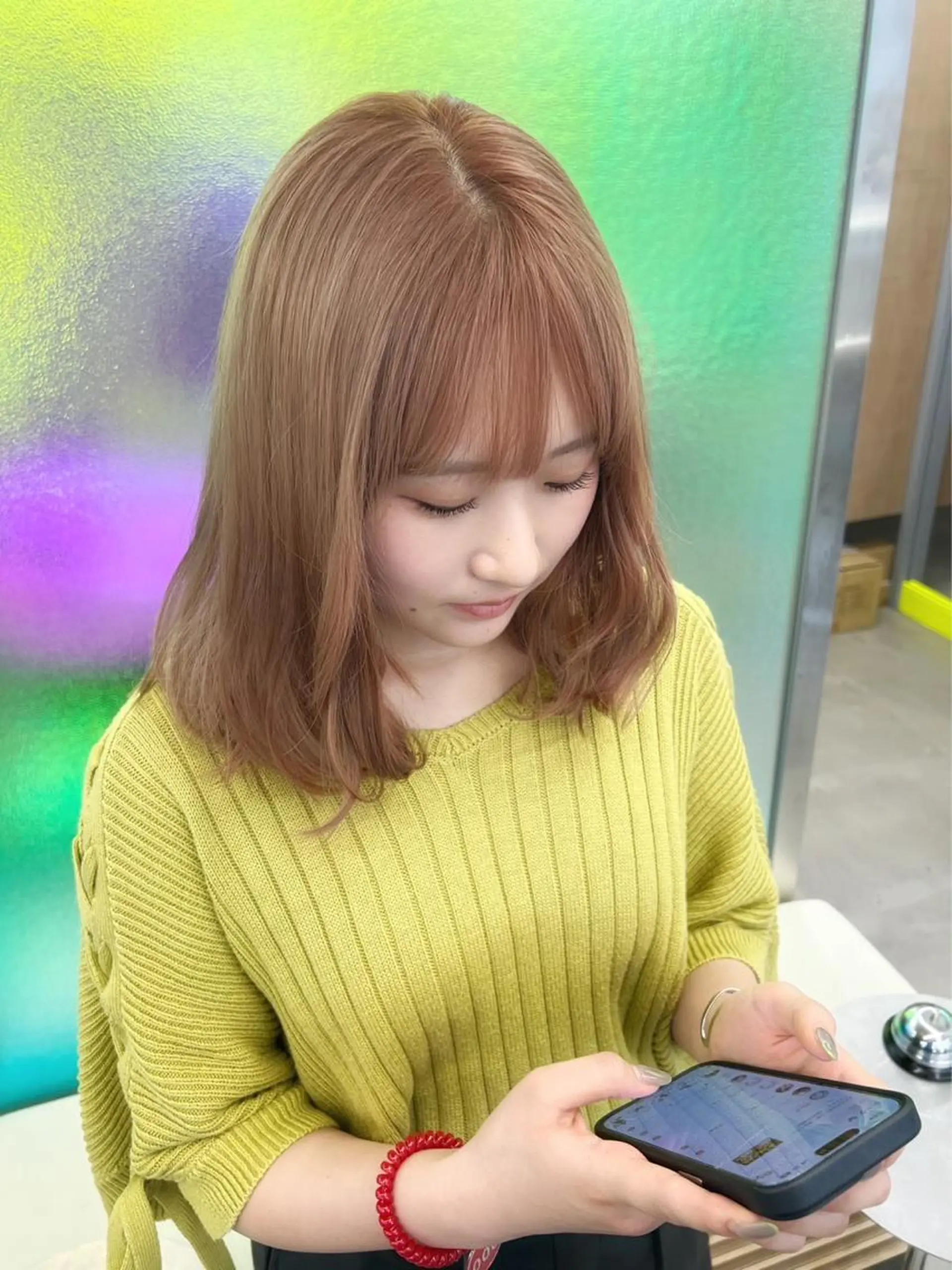 カラー ★newi梅田★ Mayuのヘアスタイル