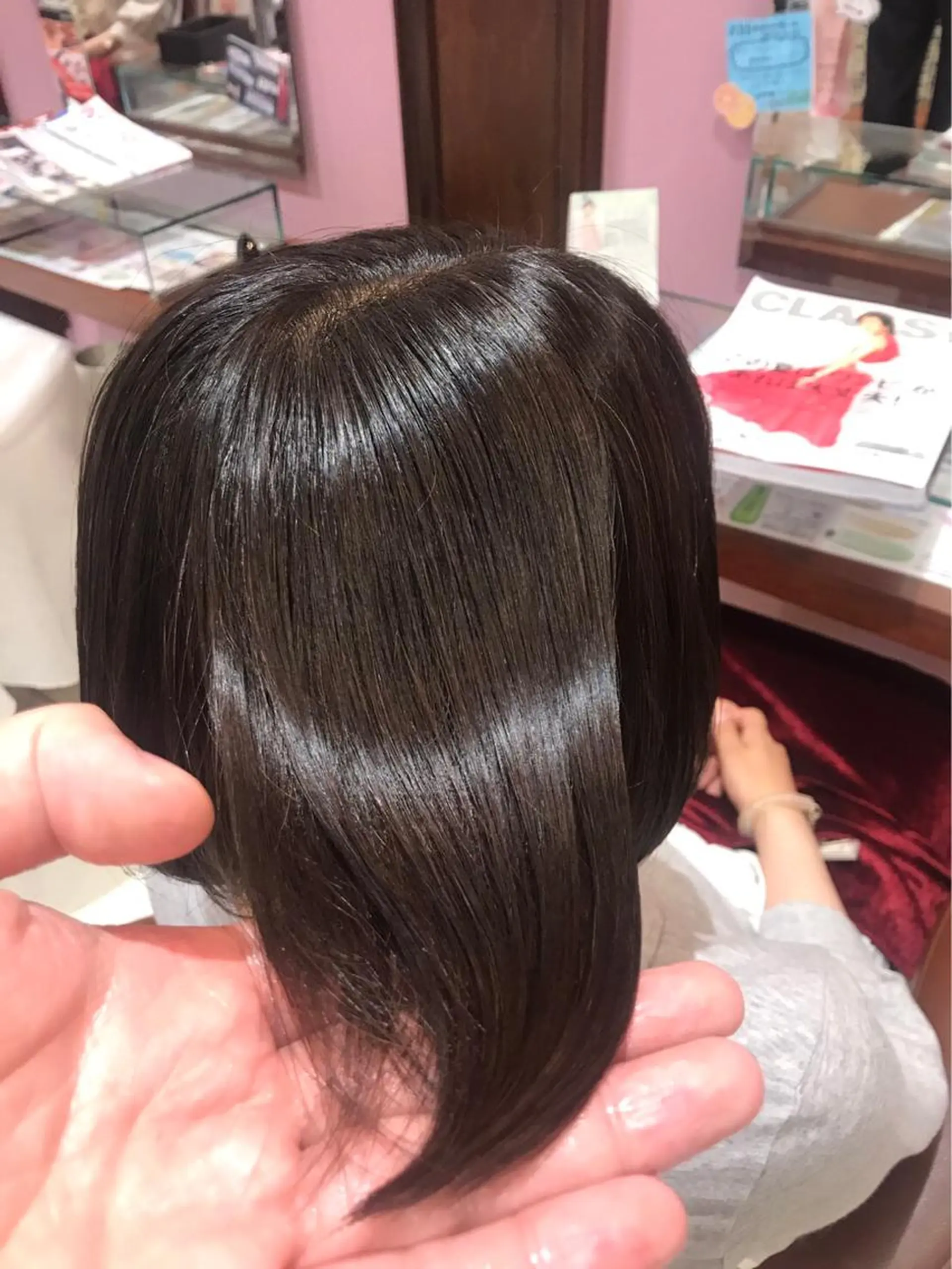 ミディアム 髪質改善 トリートメント 大阪長居🌱野見山 卓也のヘアスタイル