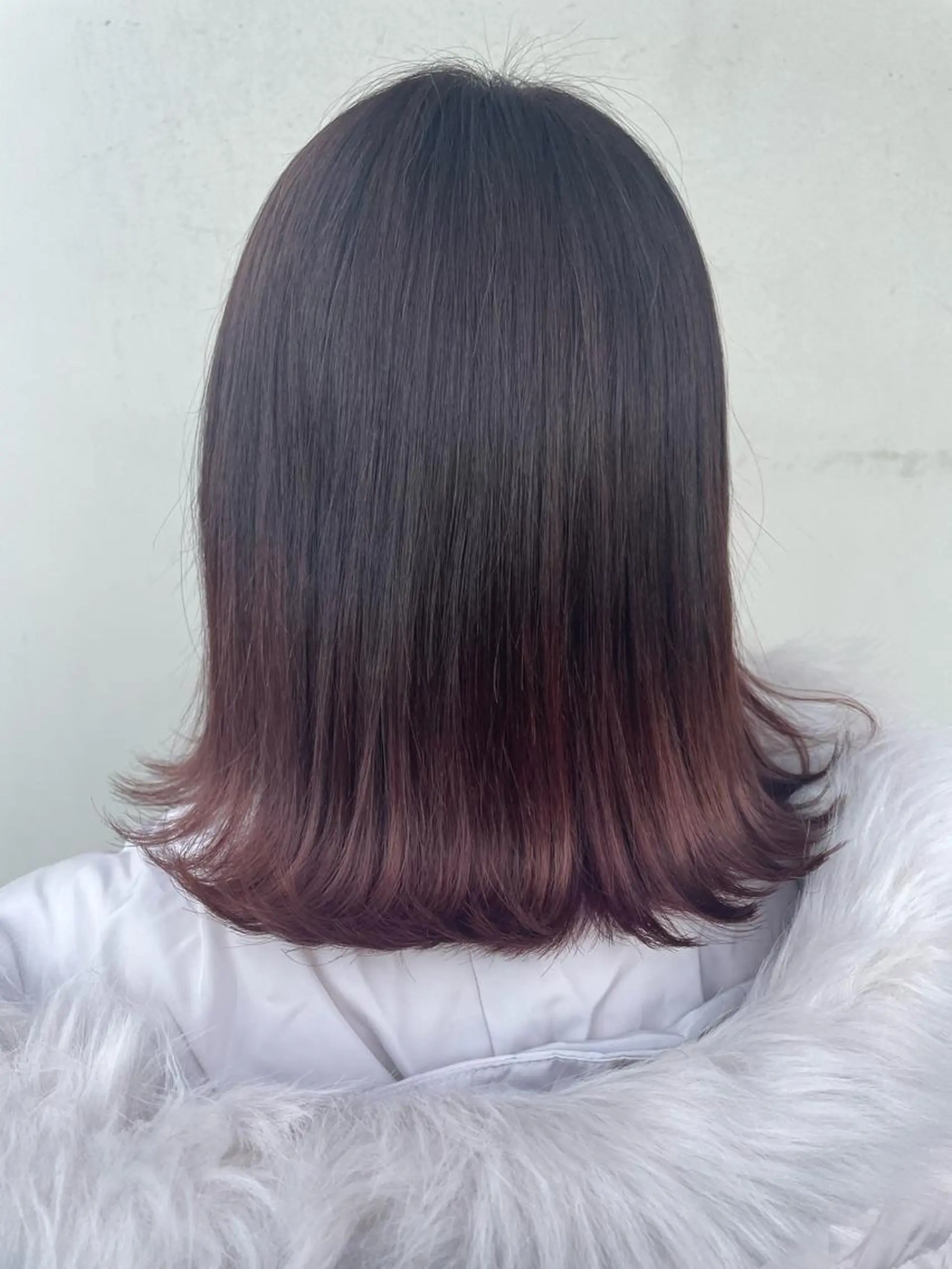 ミディアム カラー 🎀透明感×ちゅるん ピンク🎀ゆきののヘアスタイル