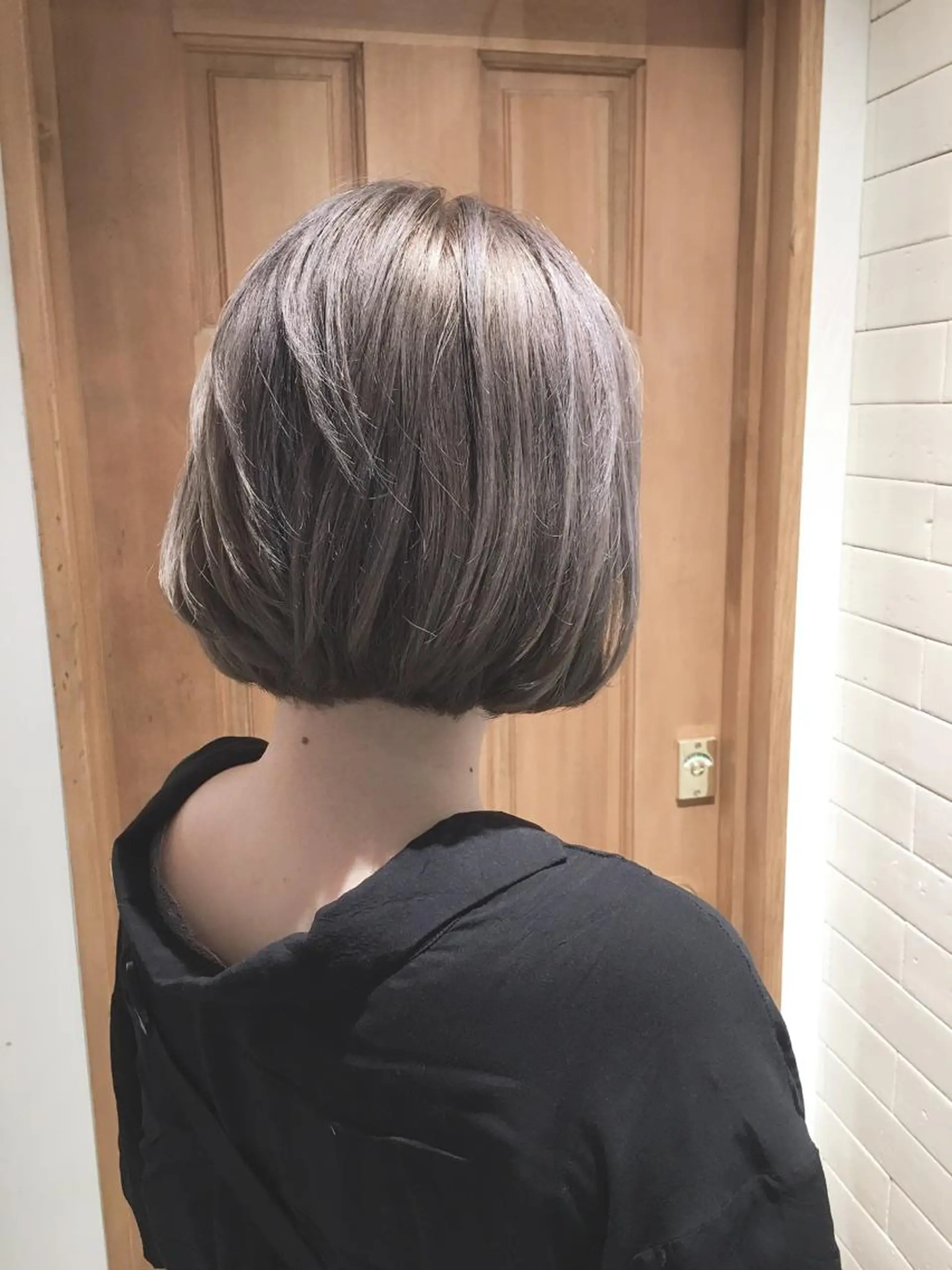 ショート ショートボブ ベリーショート ボブ ハイライト ショートヘア ヘアカラー トリートメント ヘッドスパ ヘアセット メンズツイスパ ショートフクヤマシンのヘアスタイル