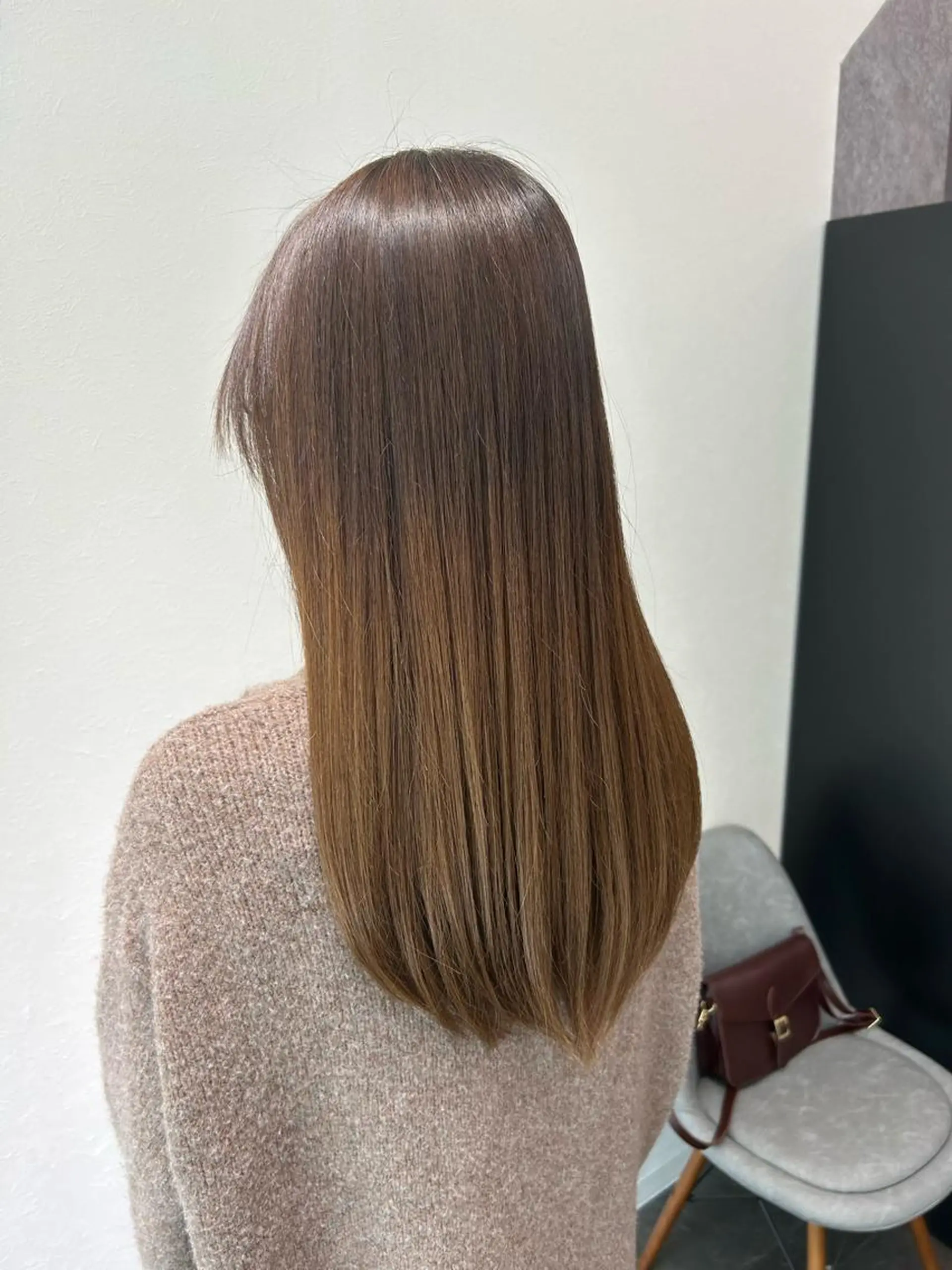 セミロング 髪質改善 トリートメント 小野 【髪質改善】のヘアスタイル