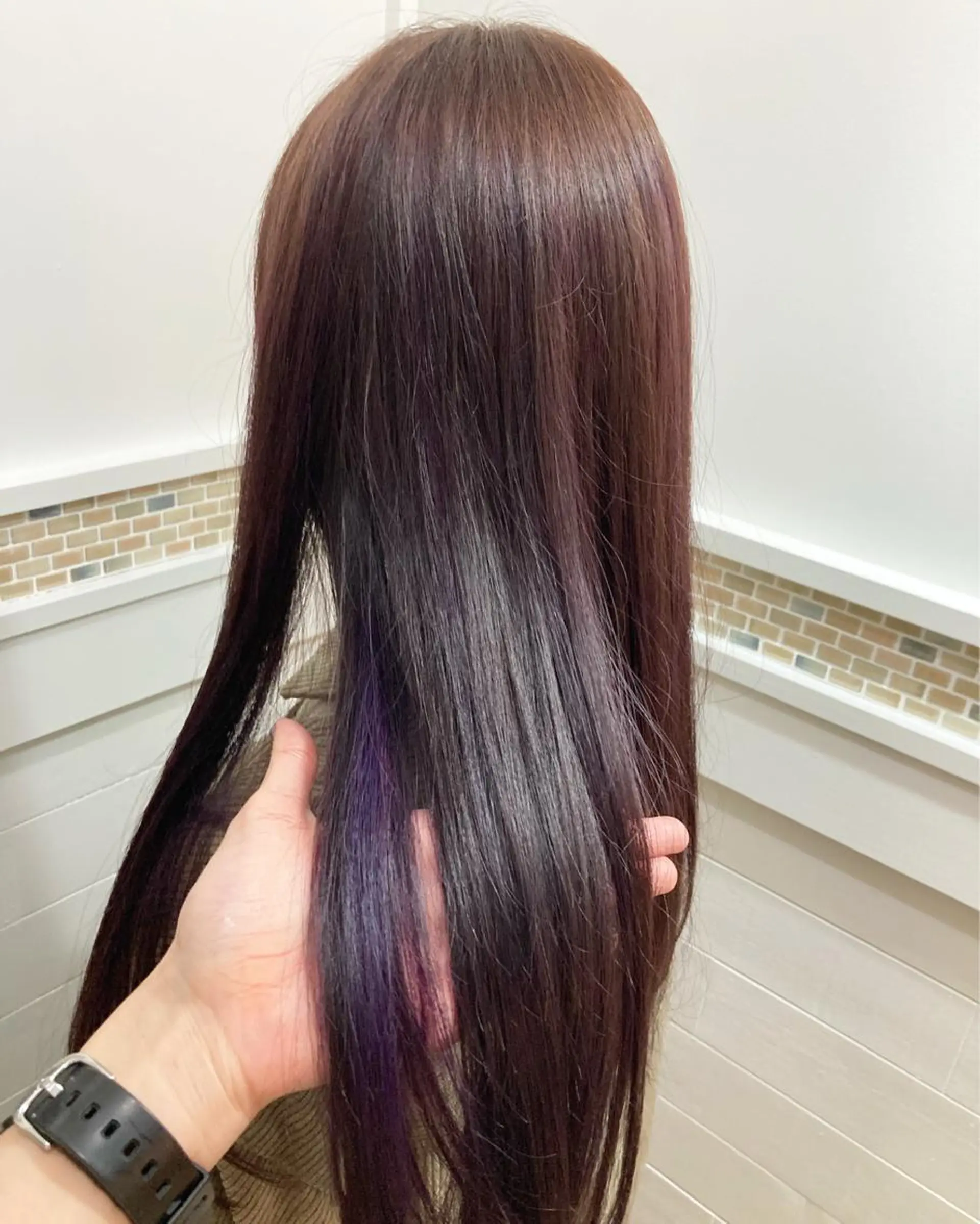 ロング カラー ブリーチ 🍊東 実咲🍊のヘアスタイル