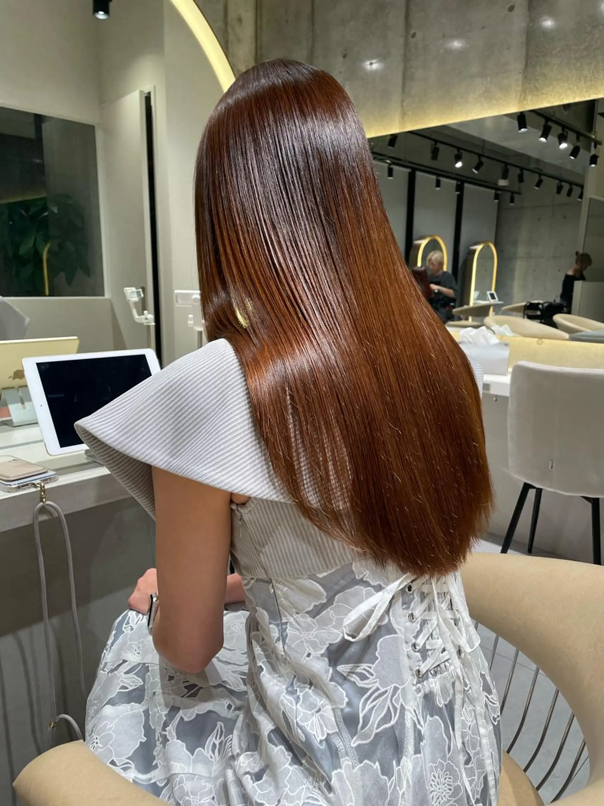ロング トリートメント 《髪質改善✖️ハイト ーン🧸》小嶋拓也のヘアスタイル
