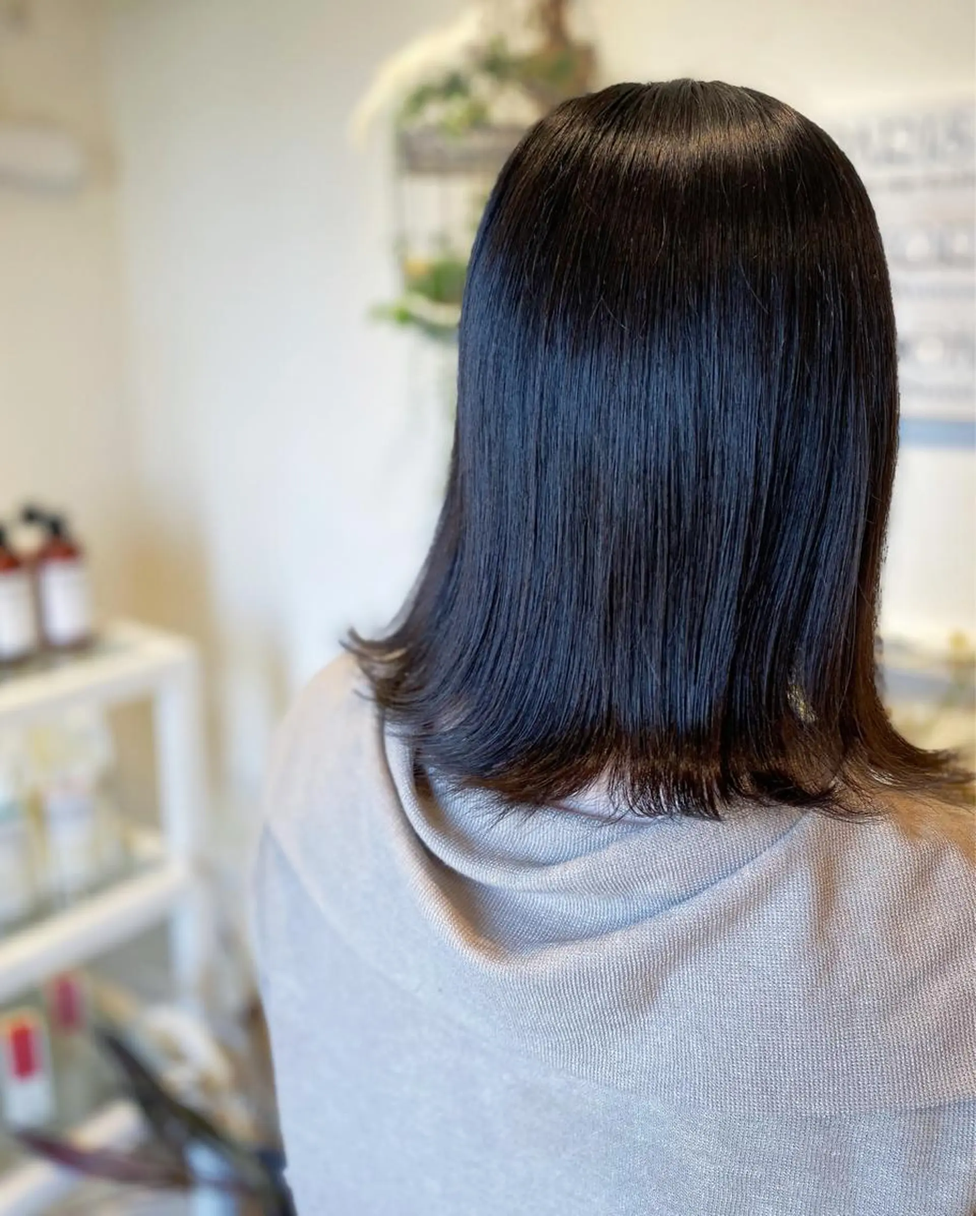 ミディアム トリートメント 荒木 ひろかのヘアスタイル